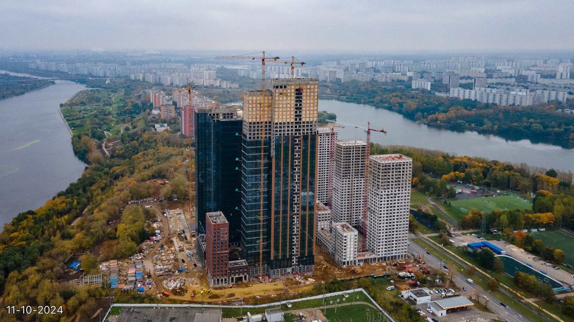 ЖК "WAVE" (Вейв) ход строительства