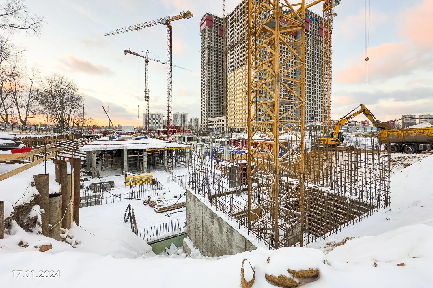 ЖК "WAVE" (Вейв) ход строительства