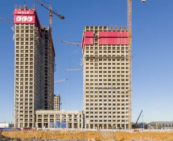 ЖК "WAVE" (Вейв) ход строительства