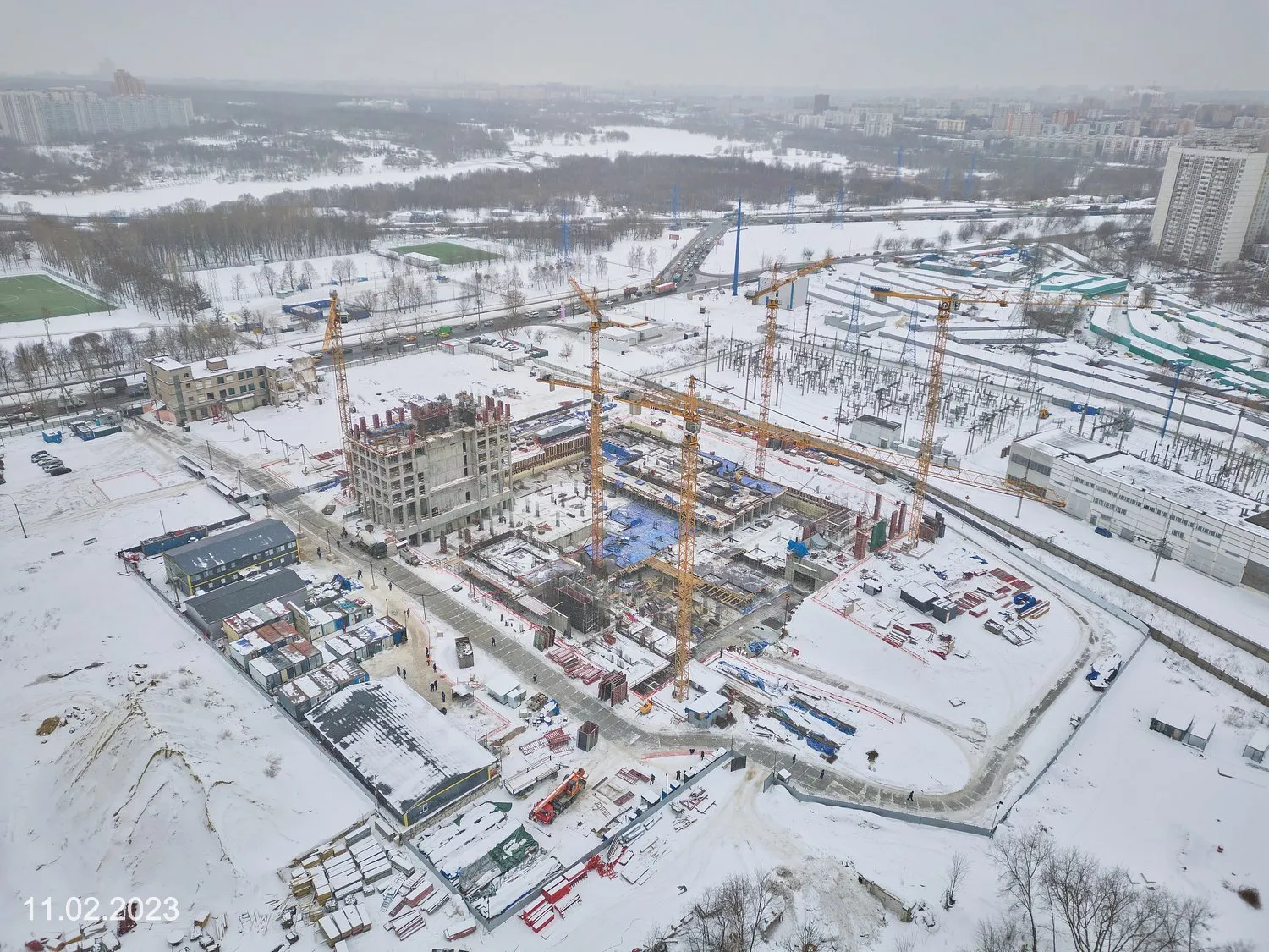 ЖК "WAVE" (Вейв) ход строительства