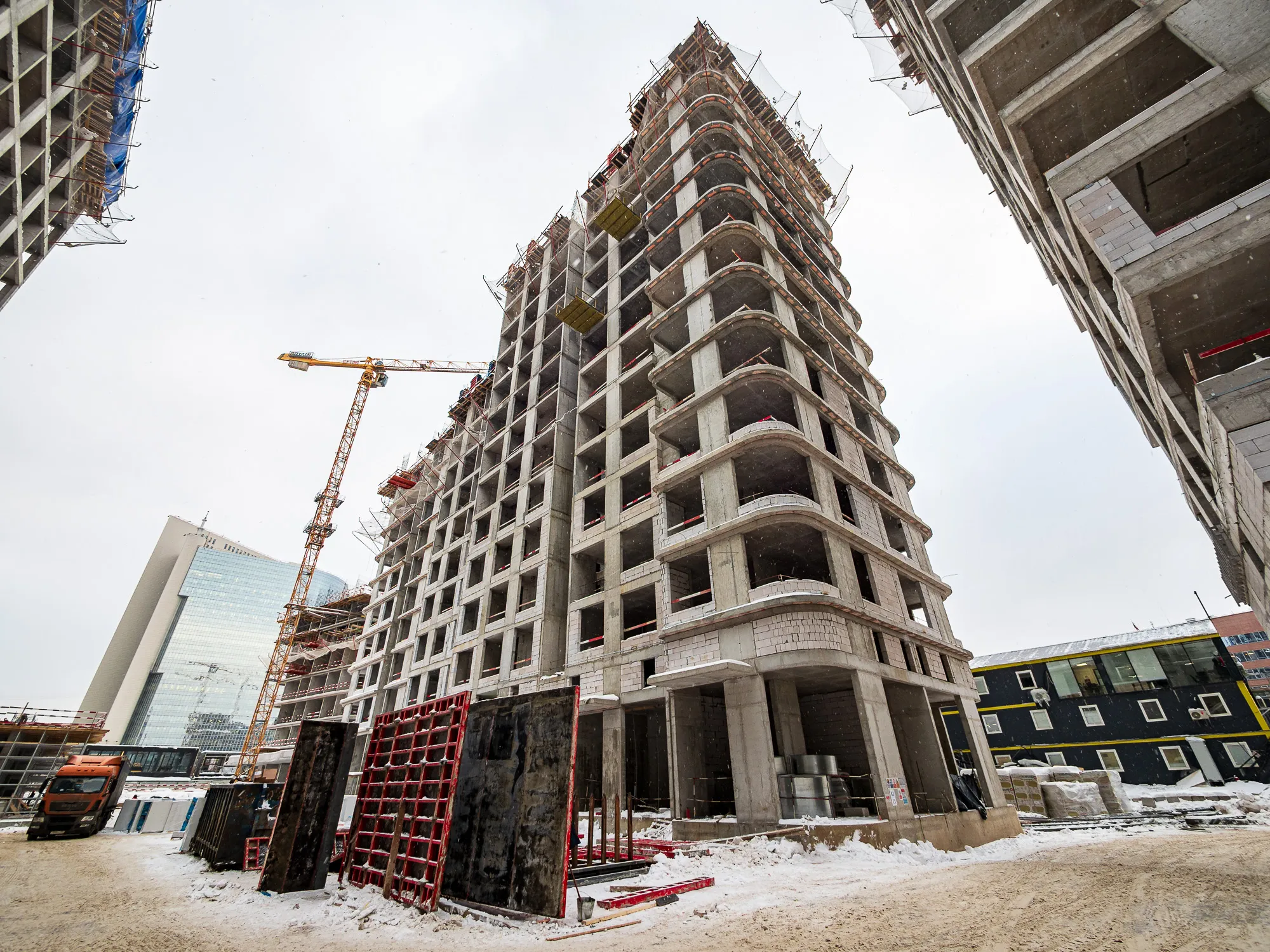 ЖК Преображенская площадь ход строительства