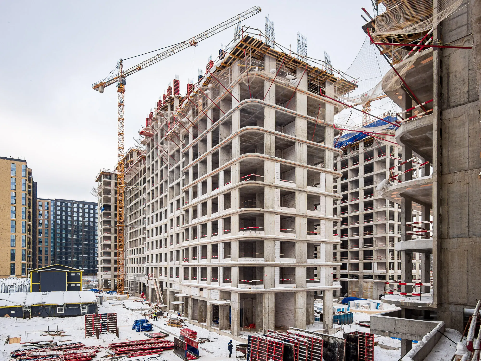 ЖК Преображенская площадь ход строительства