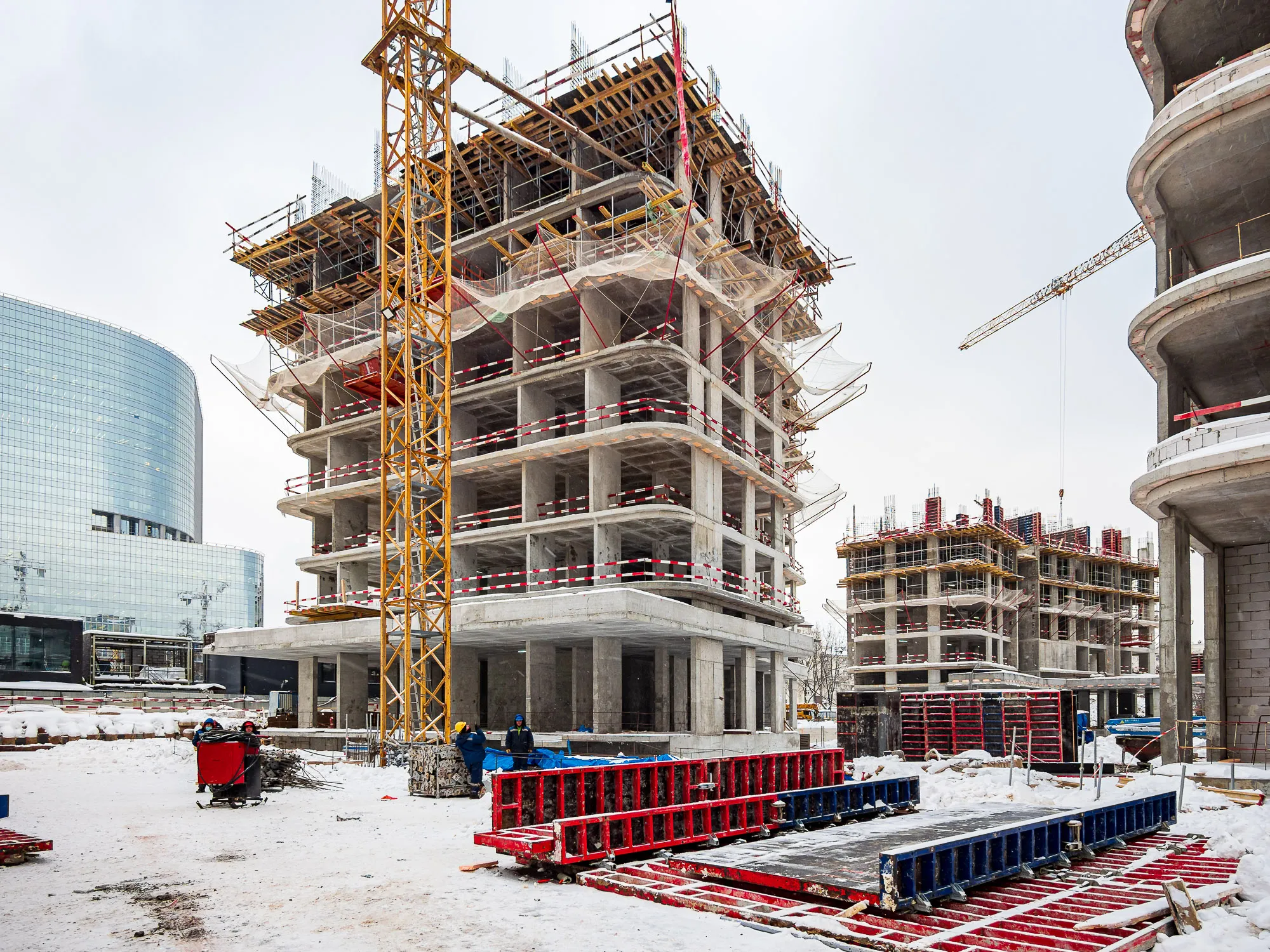 ЖК Преображенская площадь ход строительства