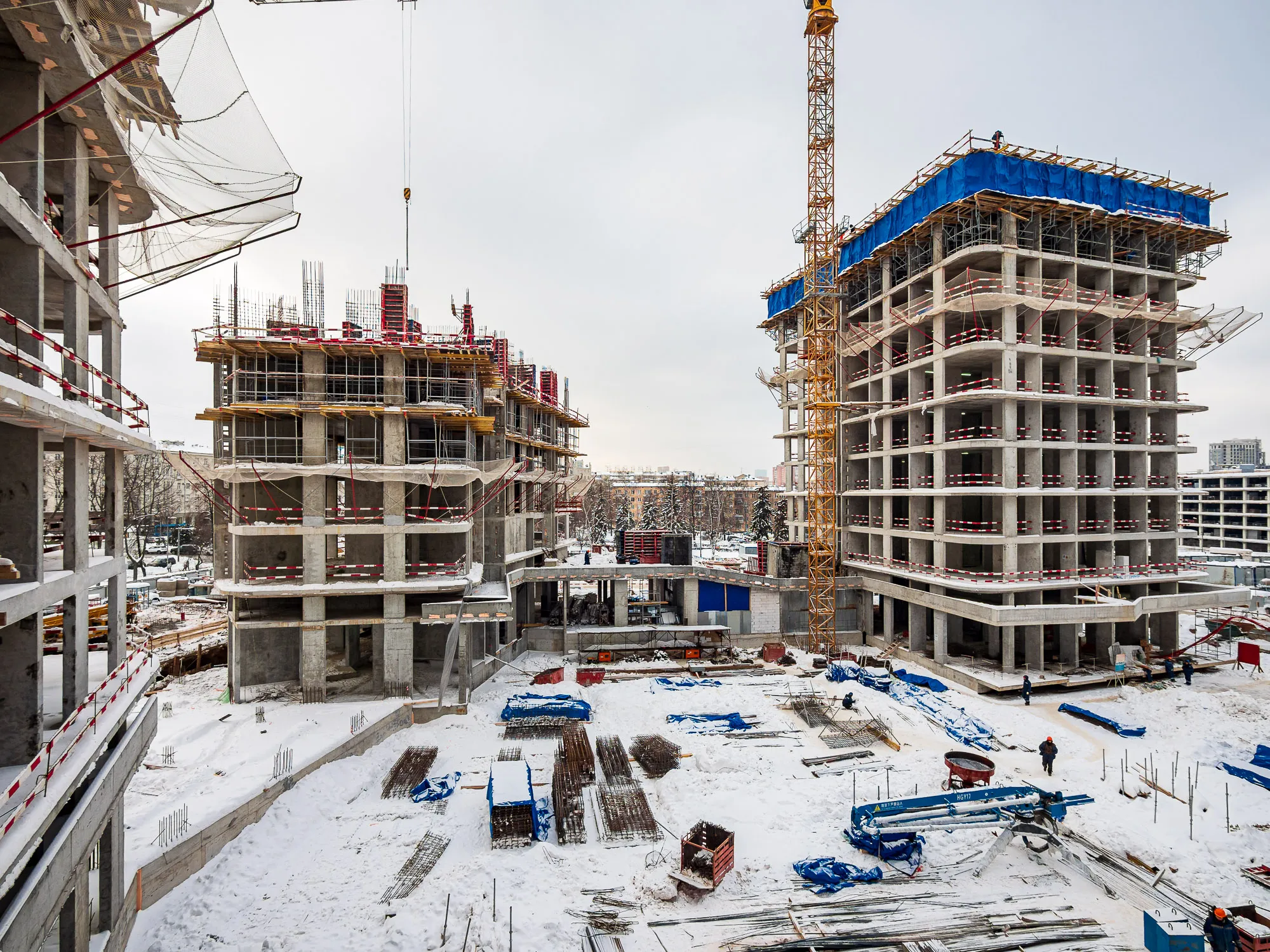 ЖК Преображенская площадь ход строительства