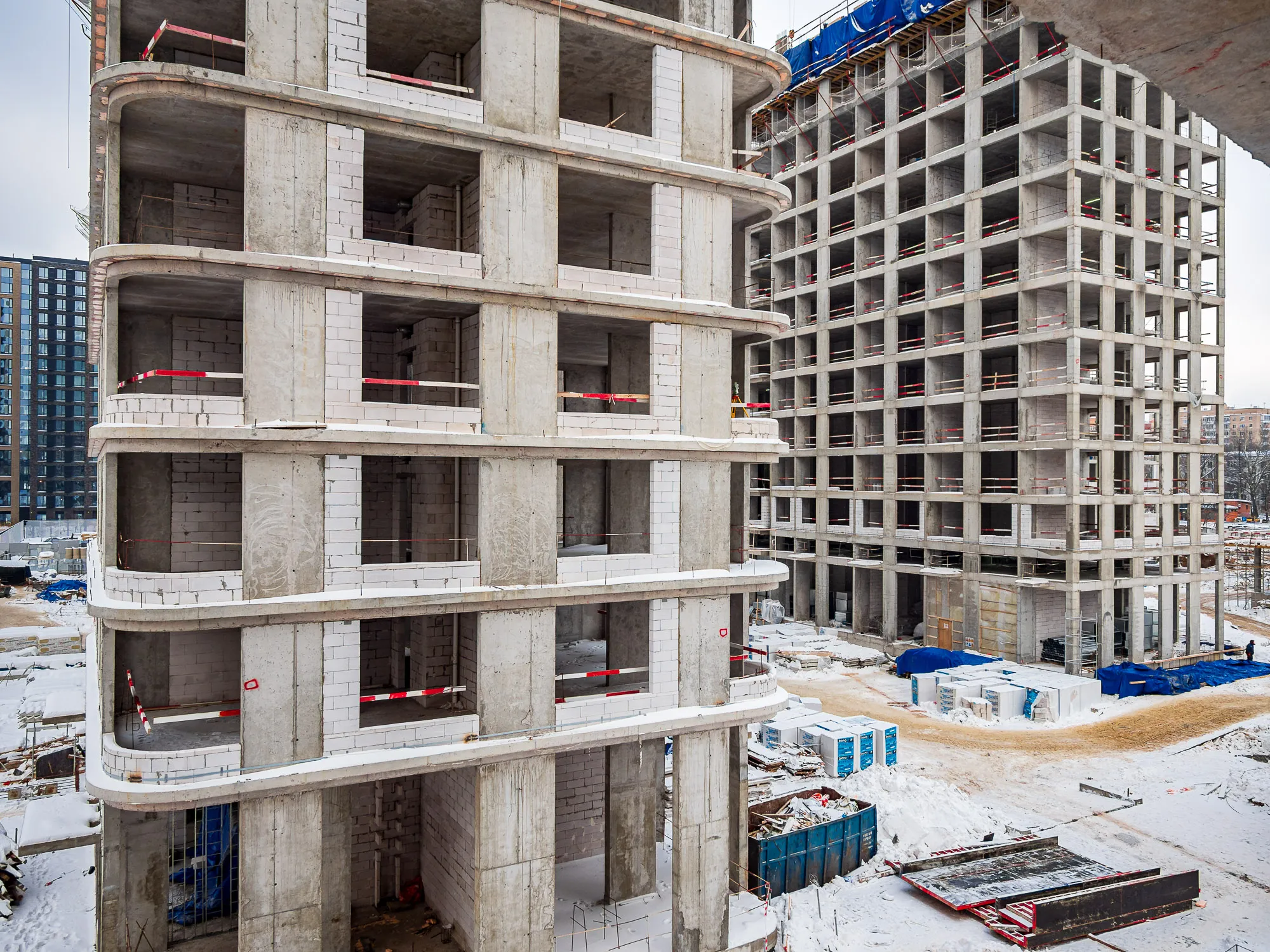 ЖК Преображенская площадь ход строительства