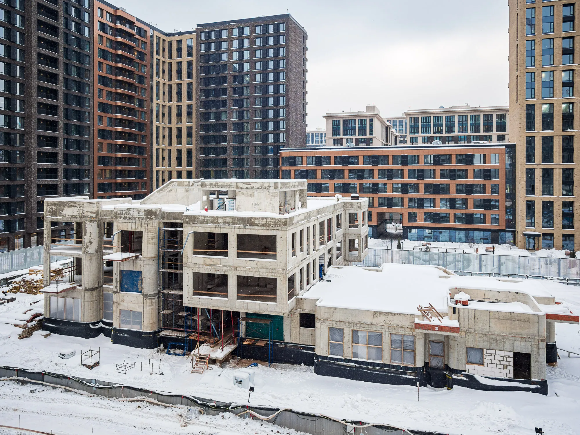 ЖК Преображенская площадь ход строительства