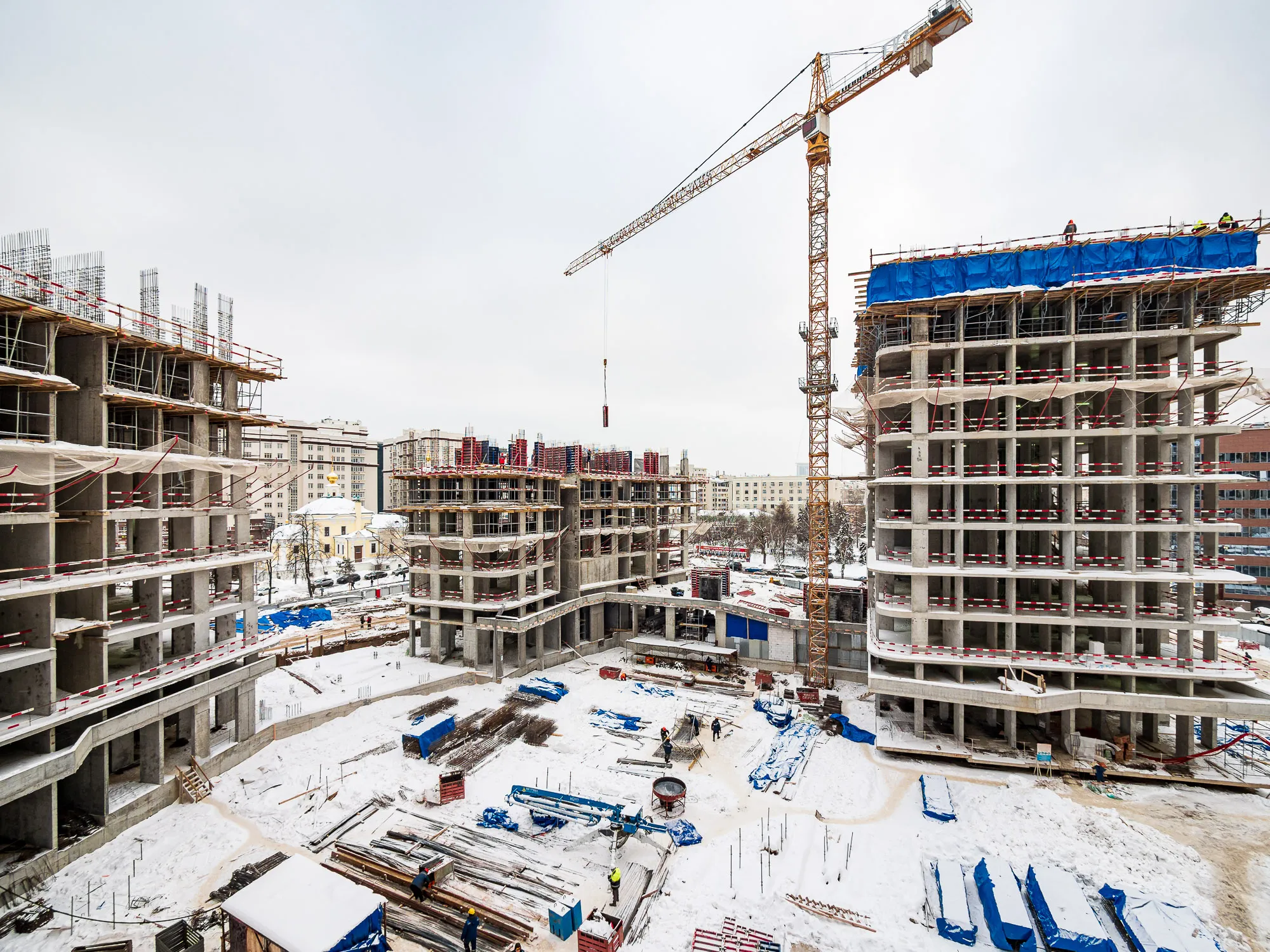 ЖК Преображенская площадь ход строительства