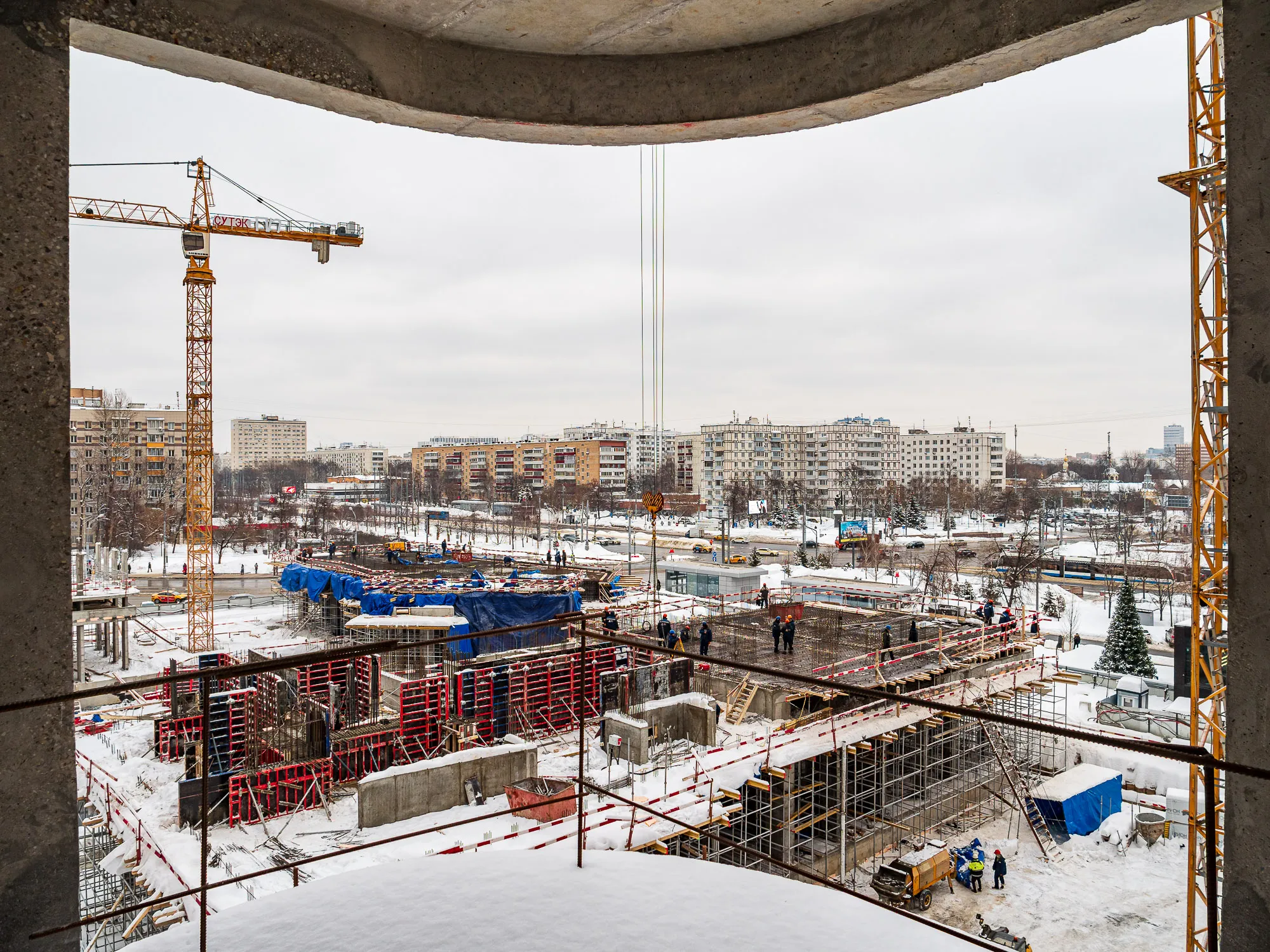 ЖК Преображенская площадь ход строительства