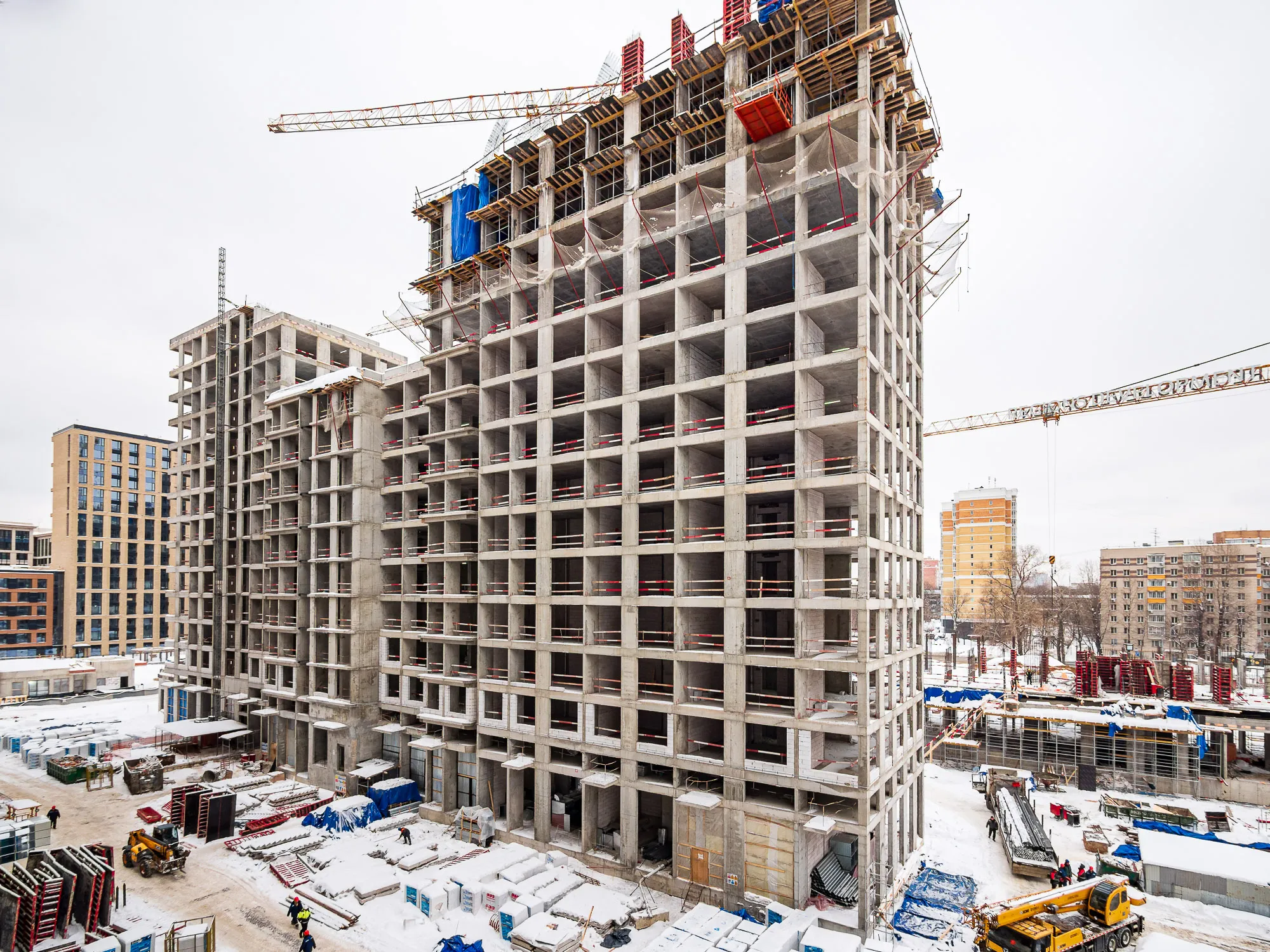 ЖК Преображенская площадь ход строительства