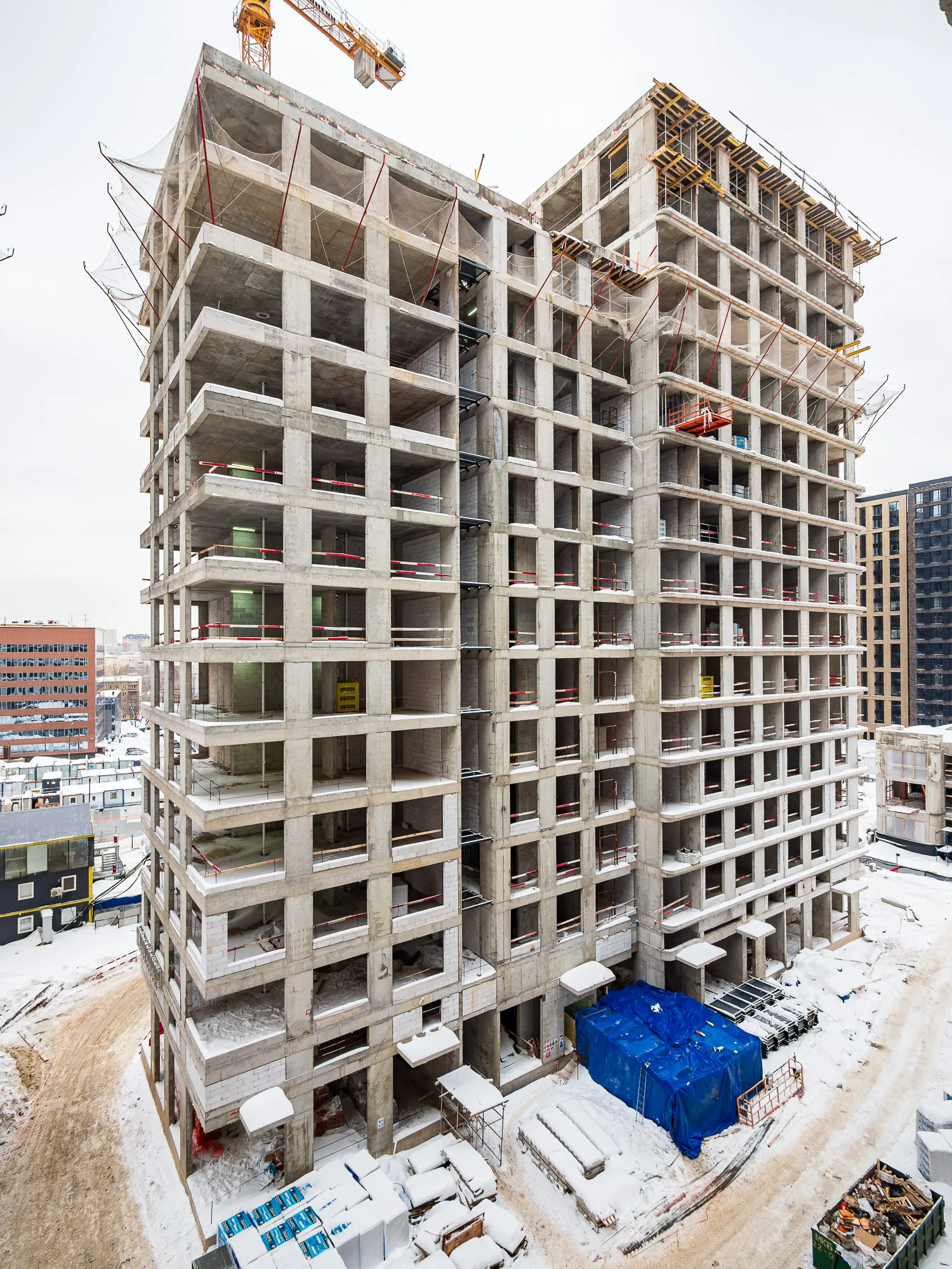 ЖК Преображенская площадь ход строительства