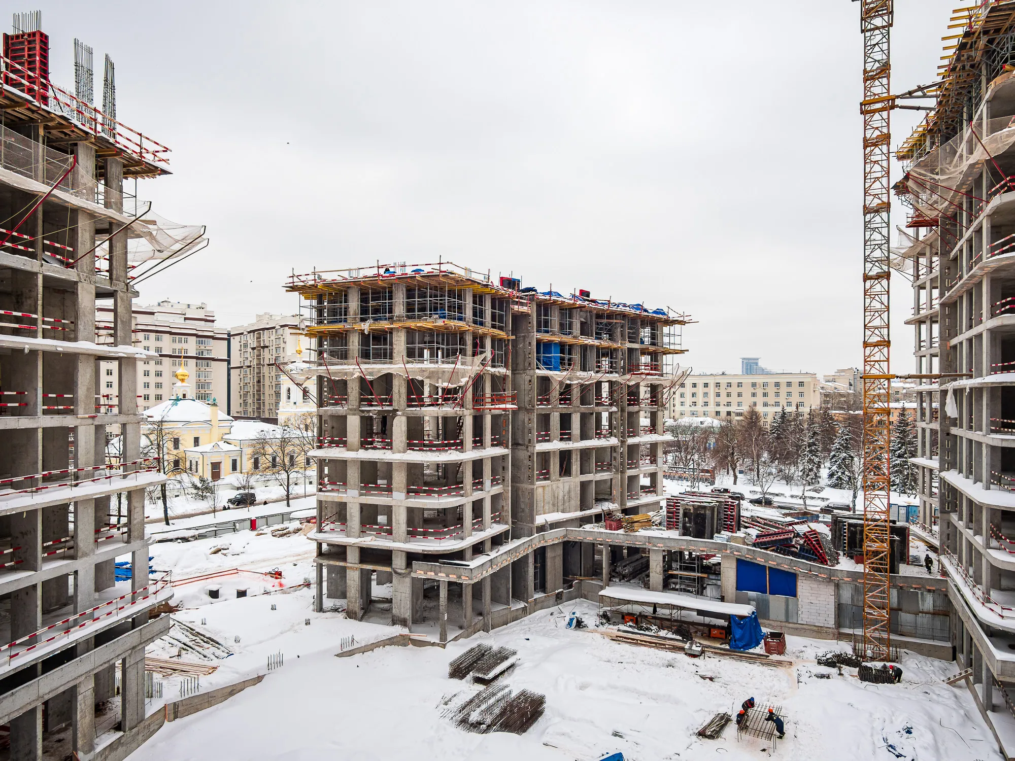 ЖК Преображенская площадь ход строительства