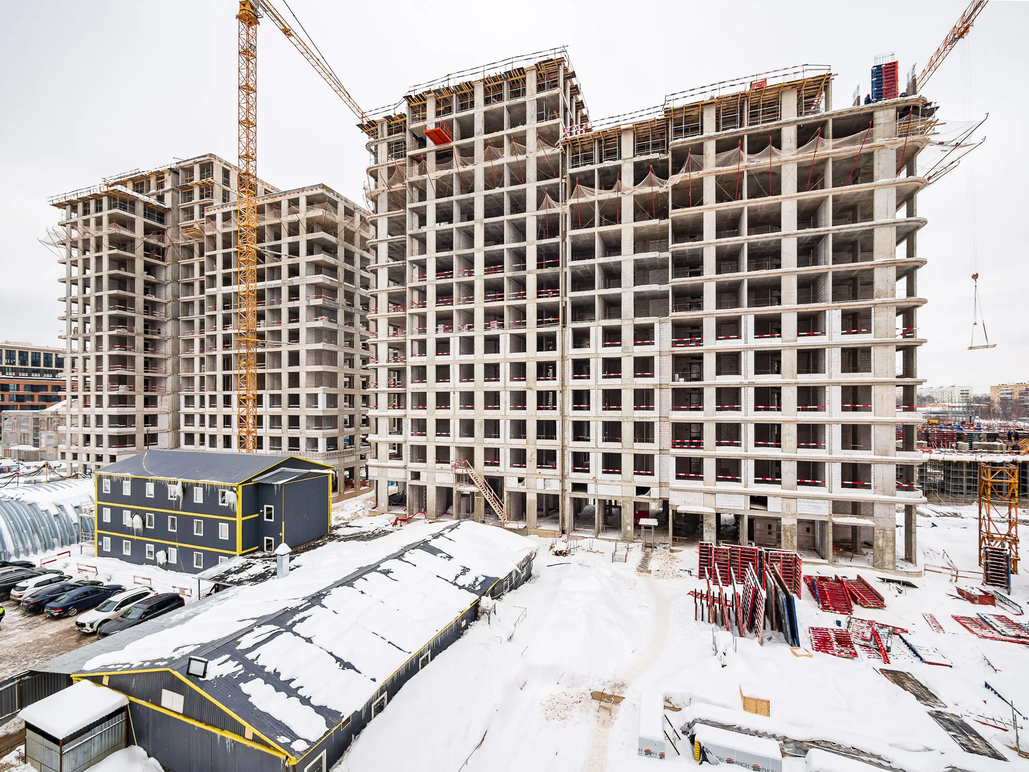 ЖК Преображенская площадь ход строительства