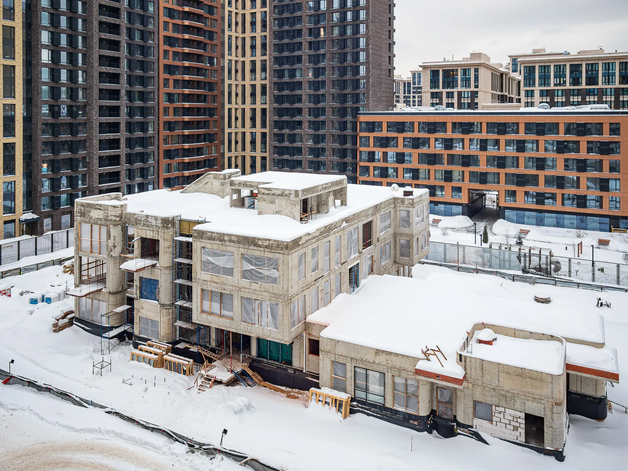 ЖК Преображенская площадь ход строительства