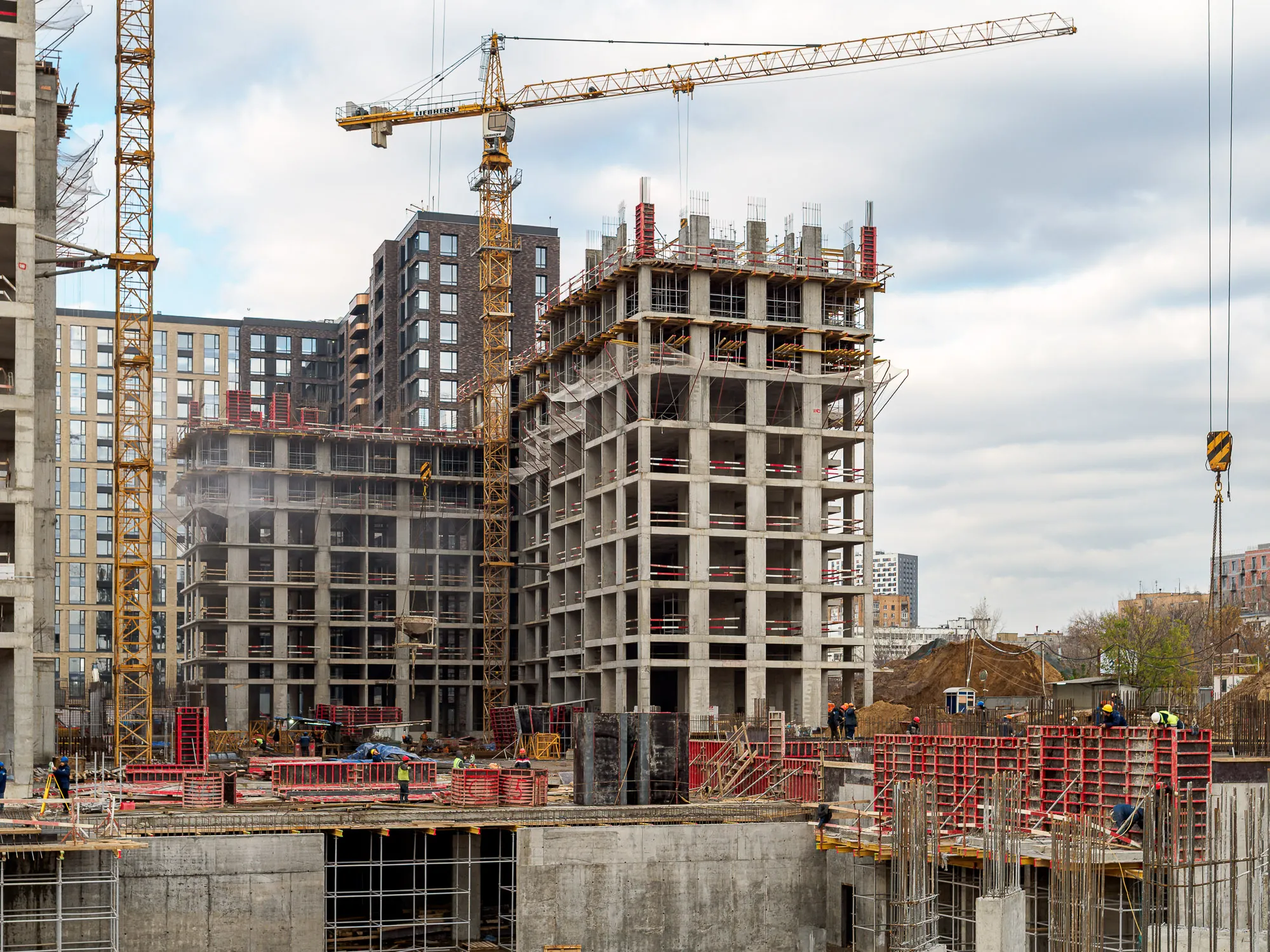 ЖК Преображенская площадь ход строительства