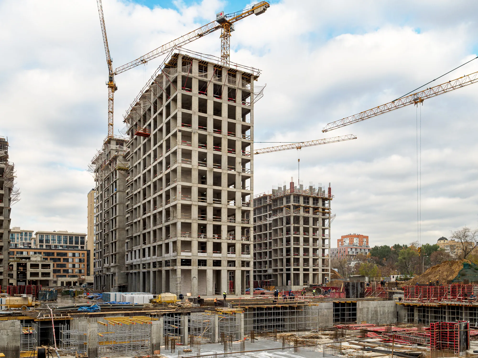 ЖК Преображенская площадь ход строительства