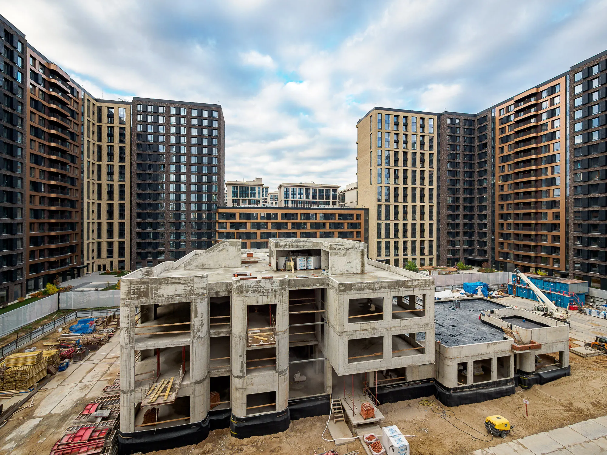 ЖК Преображенская площадь ход строительства