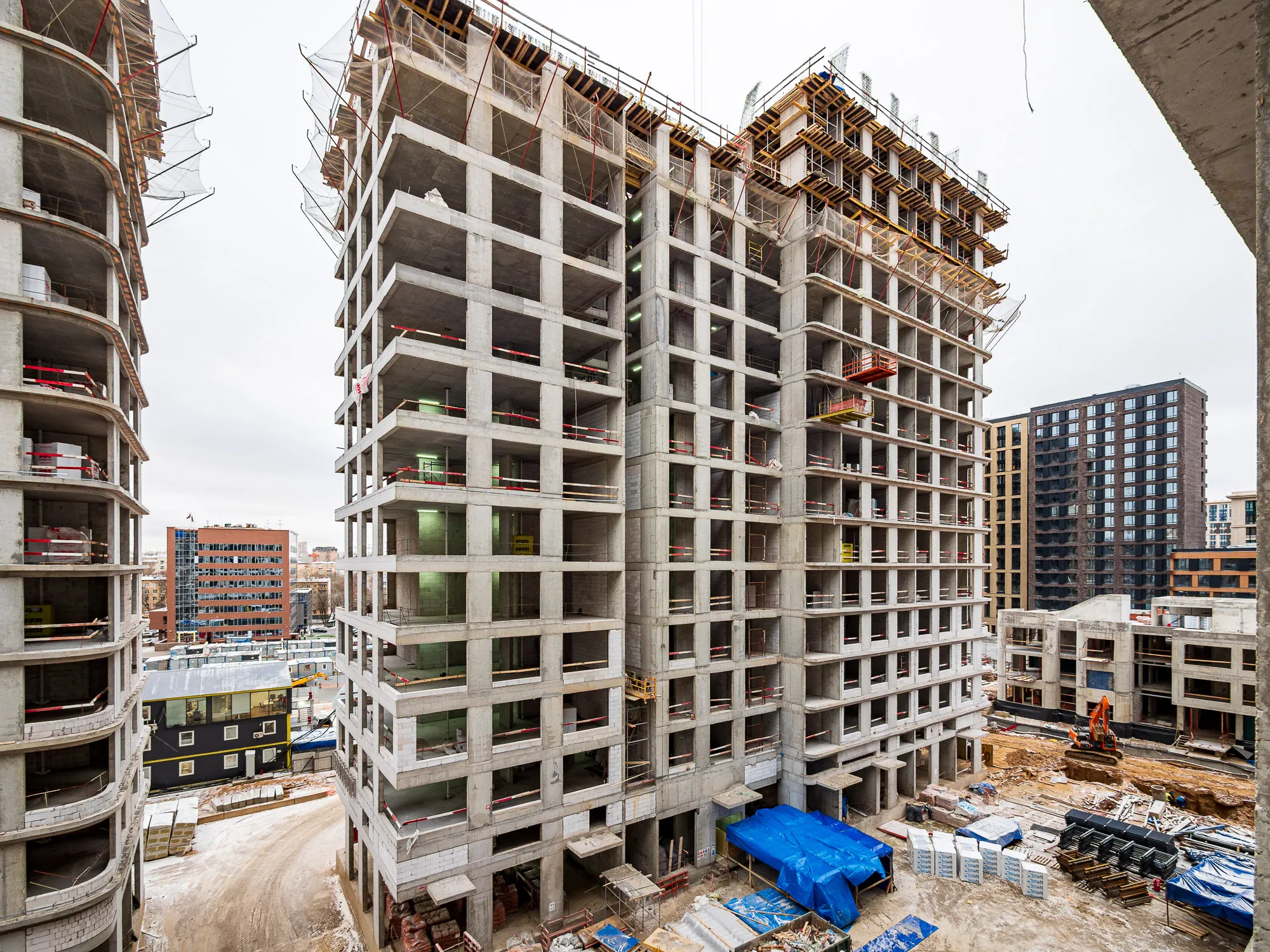 ЖК Преображенская площадь ход строительства