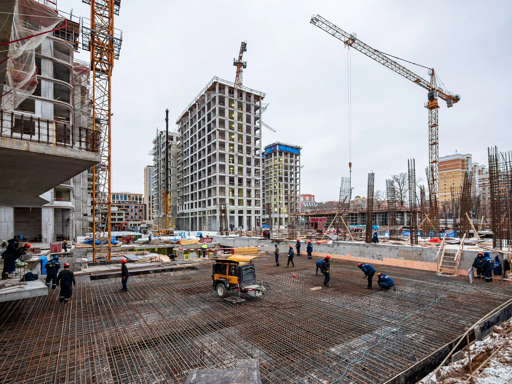 ЖК Преображенская площадь ход строительства