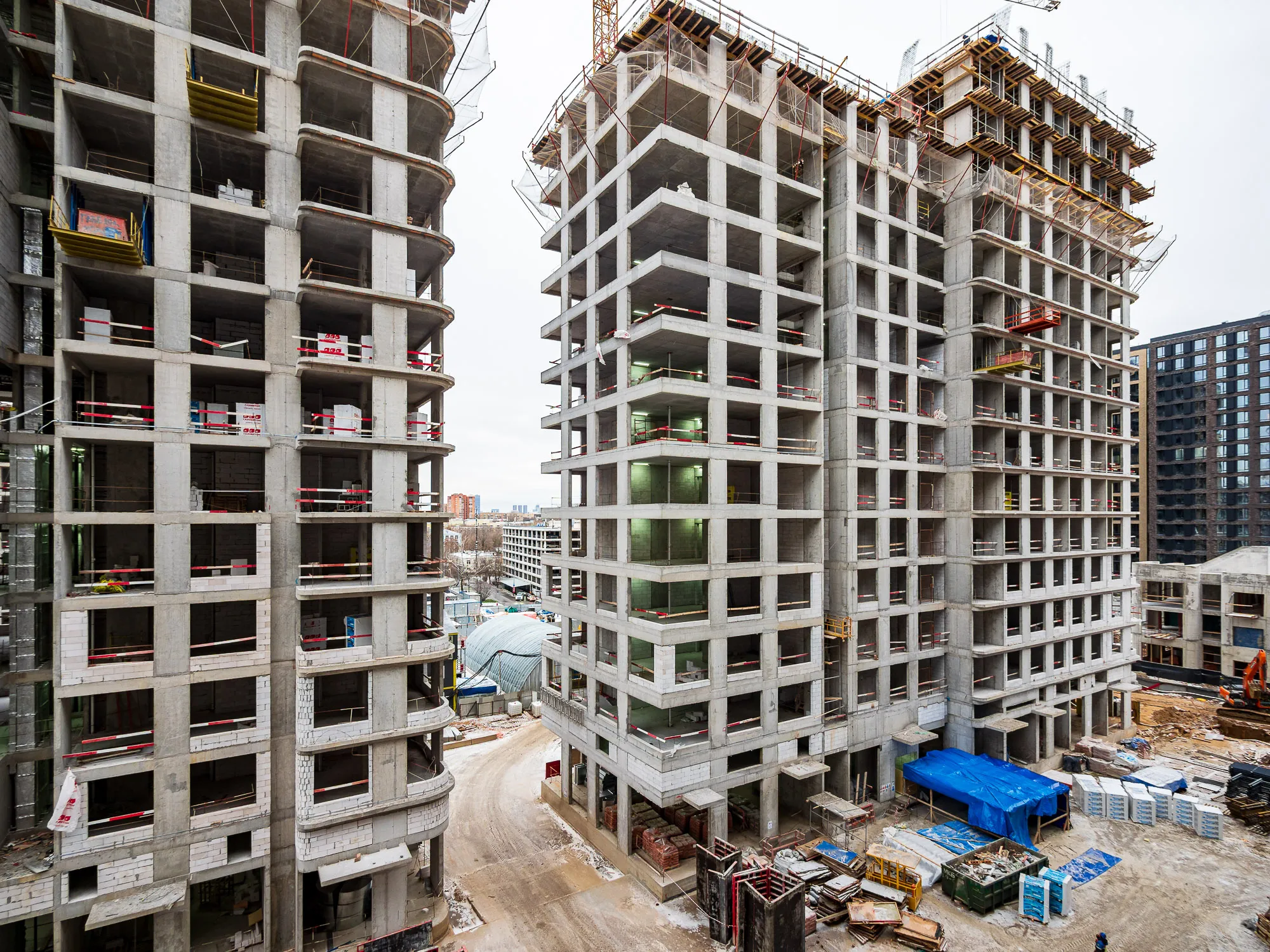 ЖК Преображенская площадь ход строительства