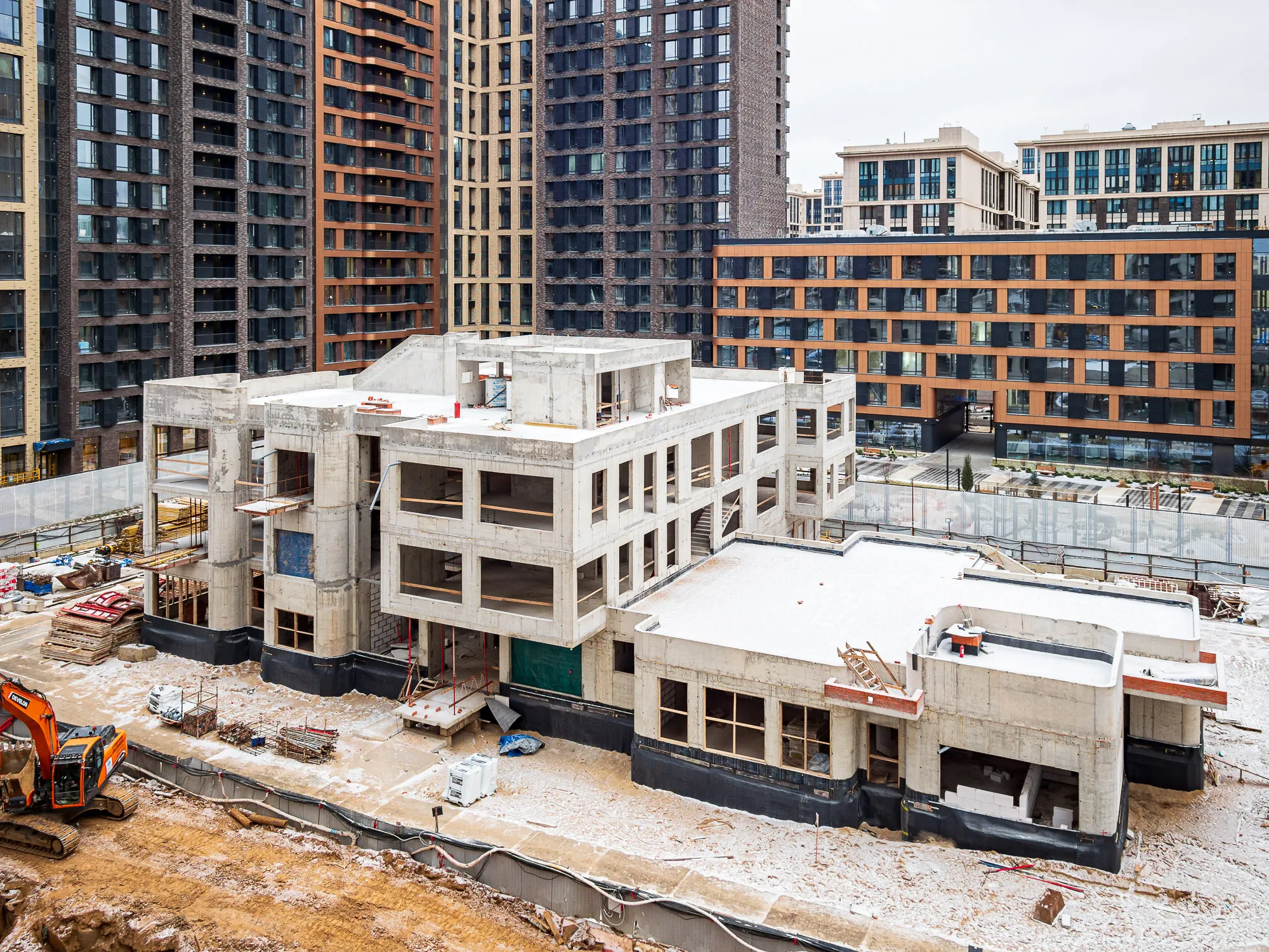 ЖК Преображенская площадь ход строительства