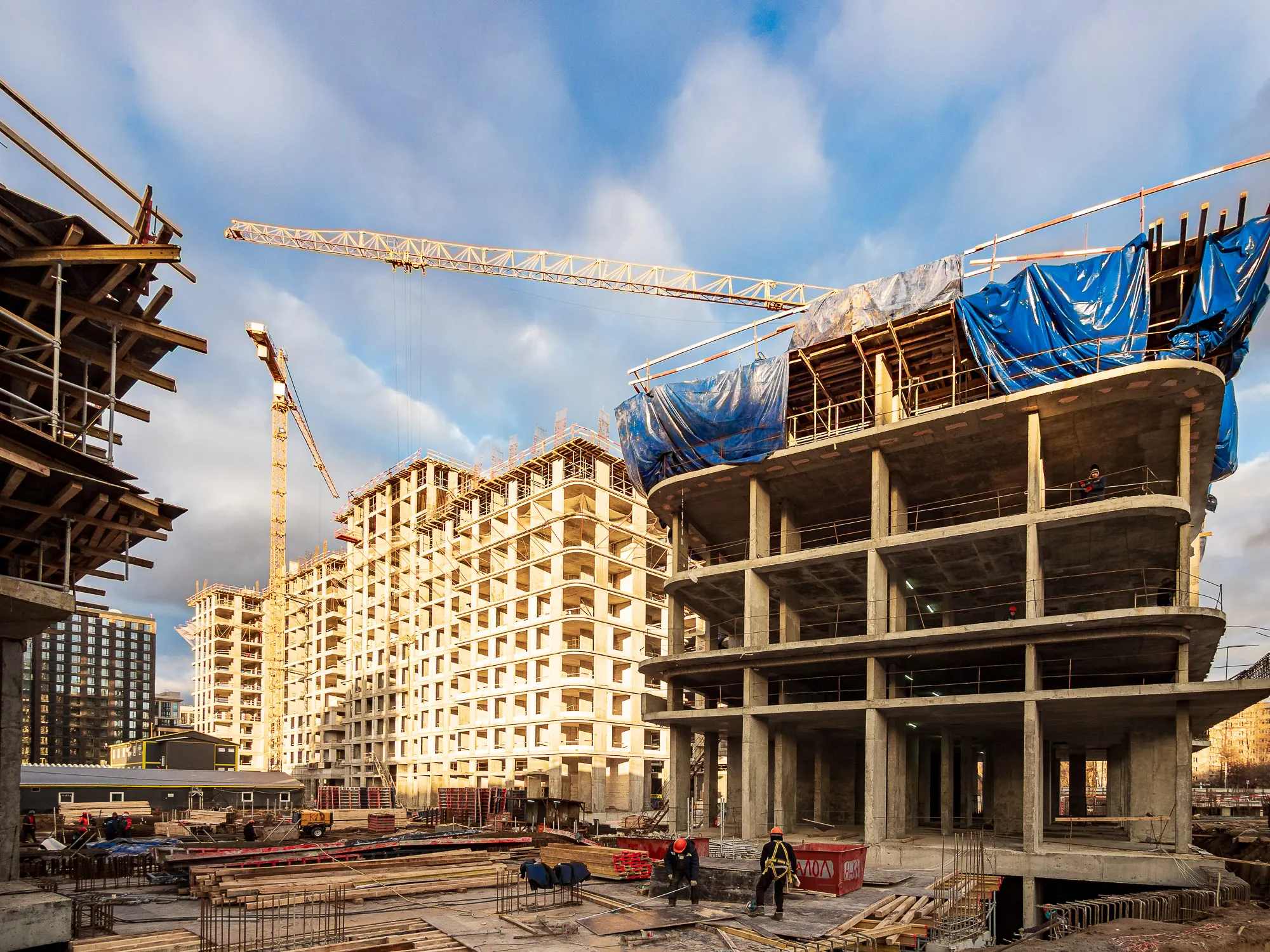 ЖК Преображенская площадь ход строительства