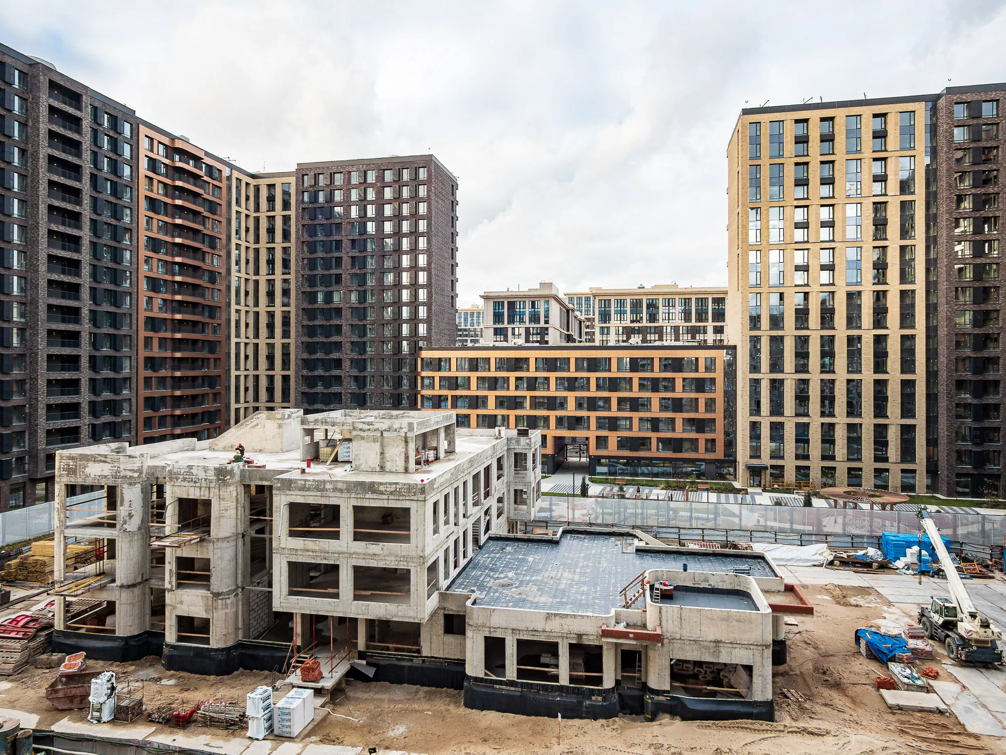 ЖК Преображенская площадь ход строительства