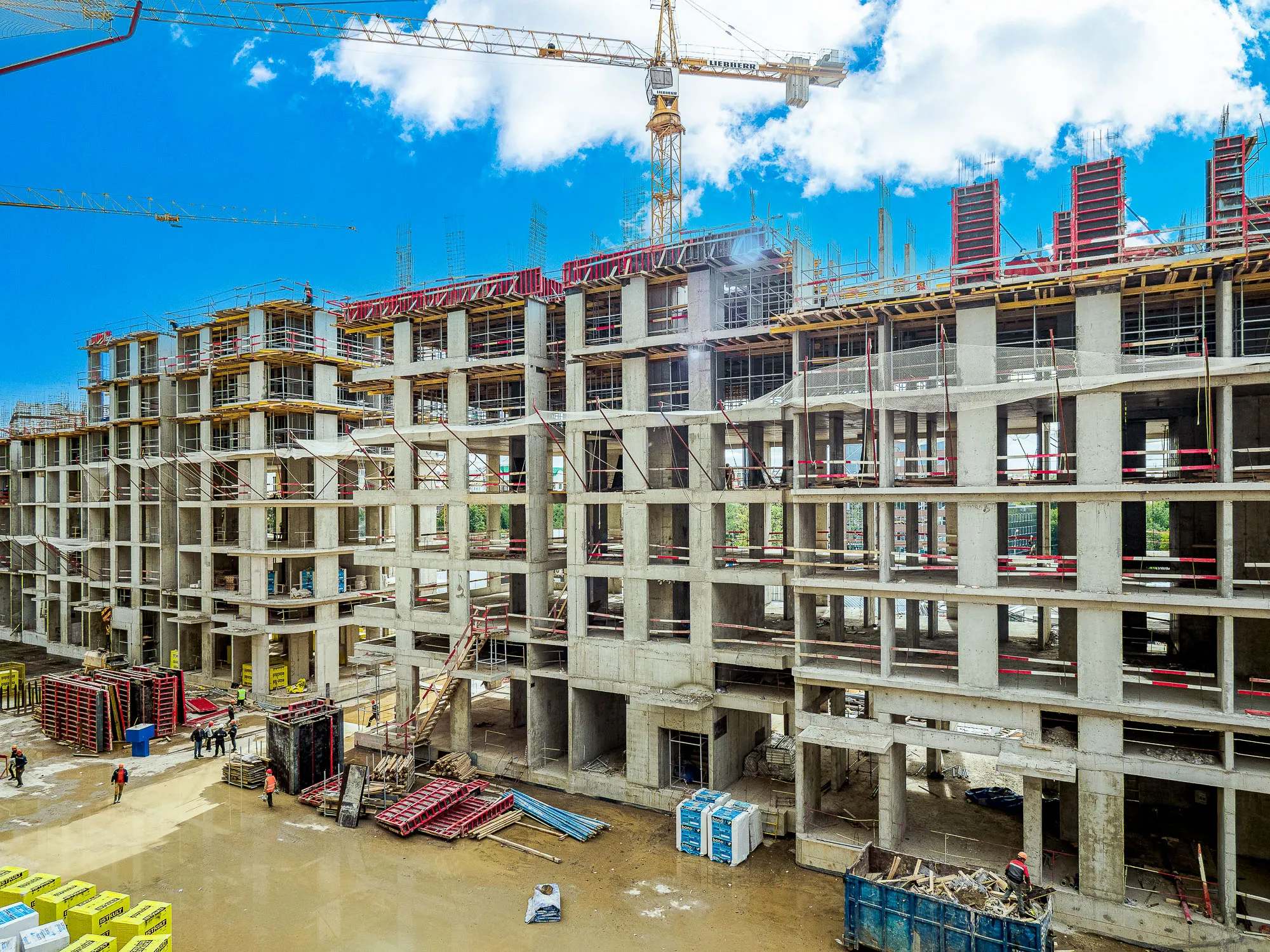 ЖК Преображенская площадь ход строительства