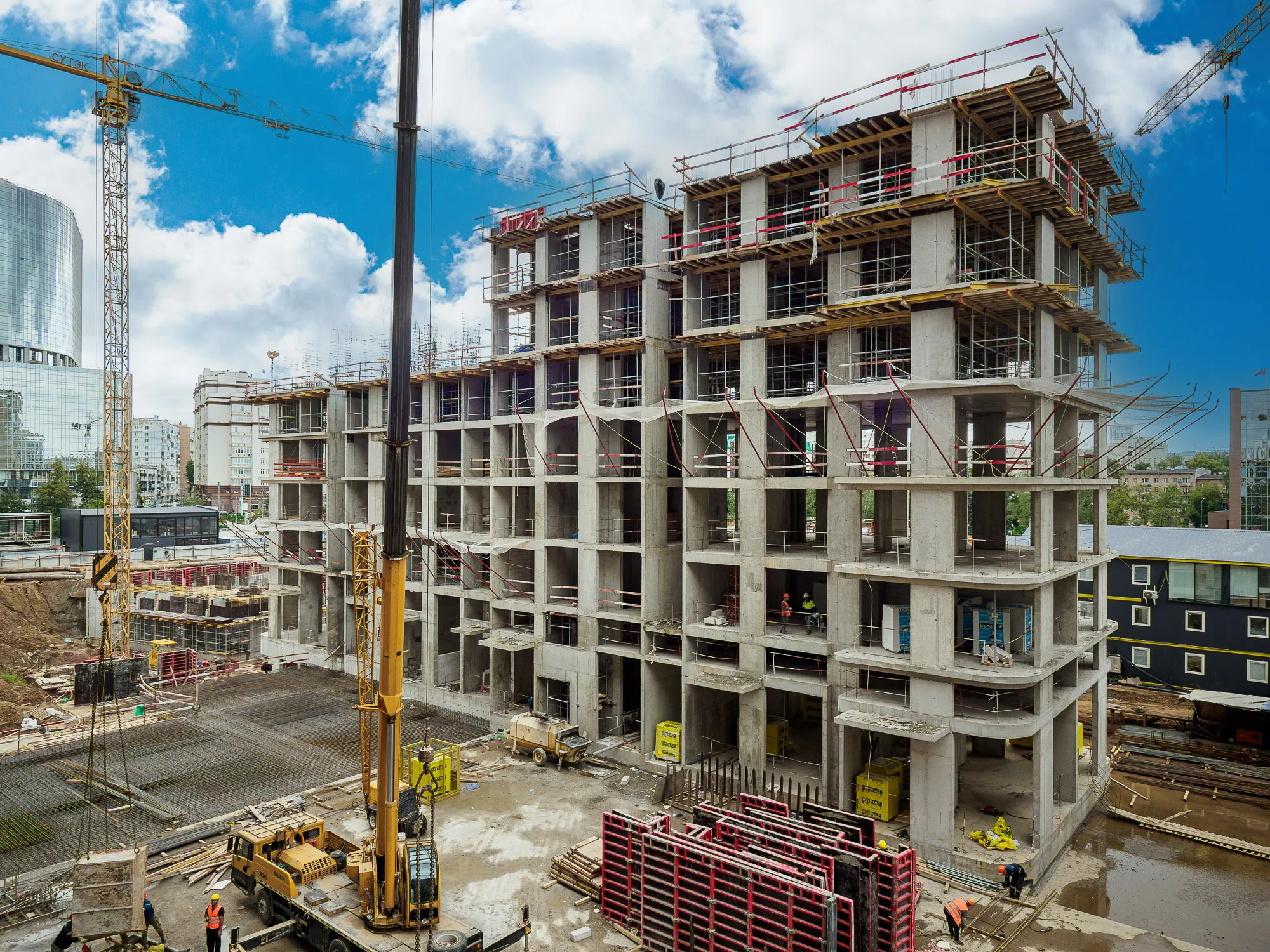 ЖК Преображенская площадь ход строительства