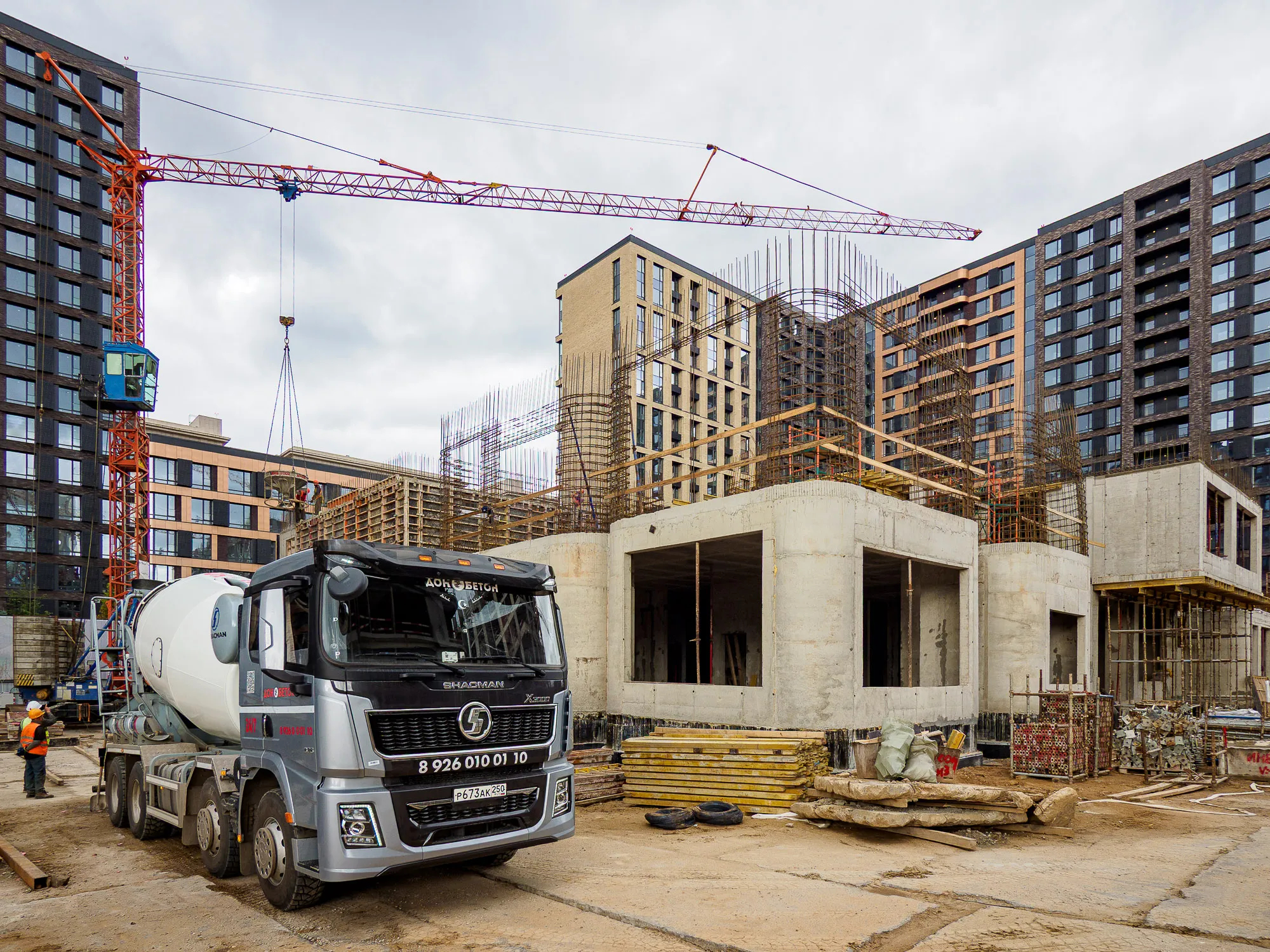 ЖК Преображенская площадь ход строительства