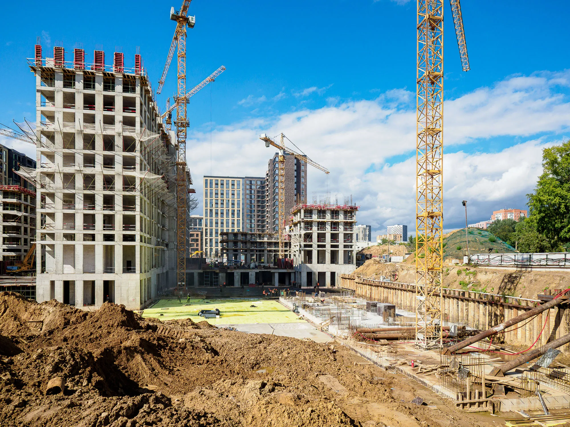 ЖК Преображенская площадь ход строительства