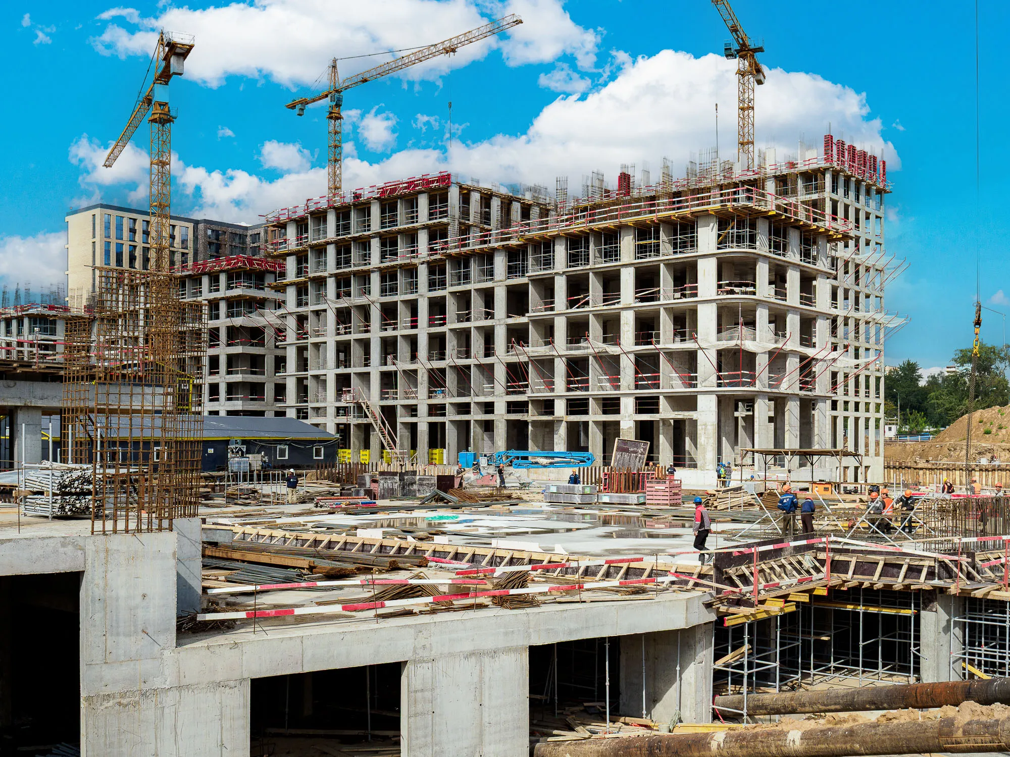 ЖК Преображенская площадь ход строительства