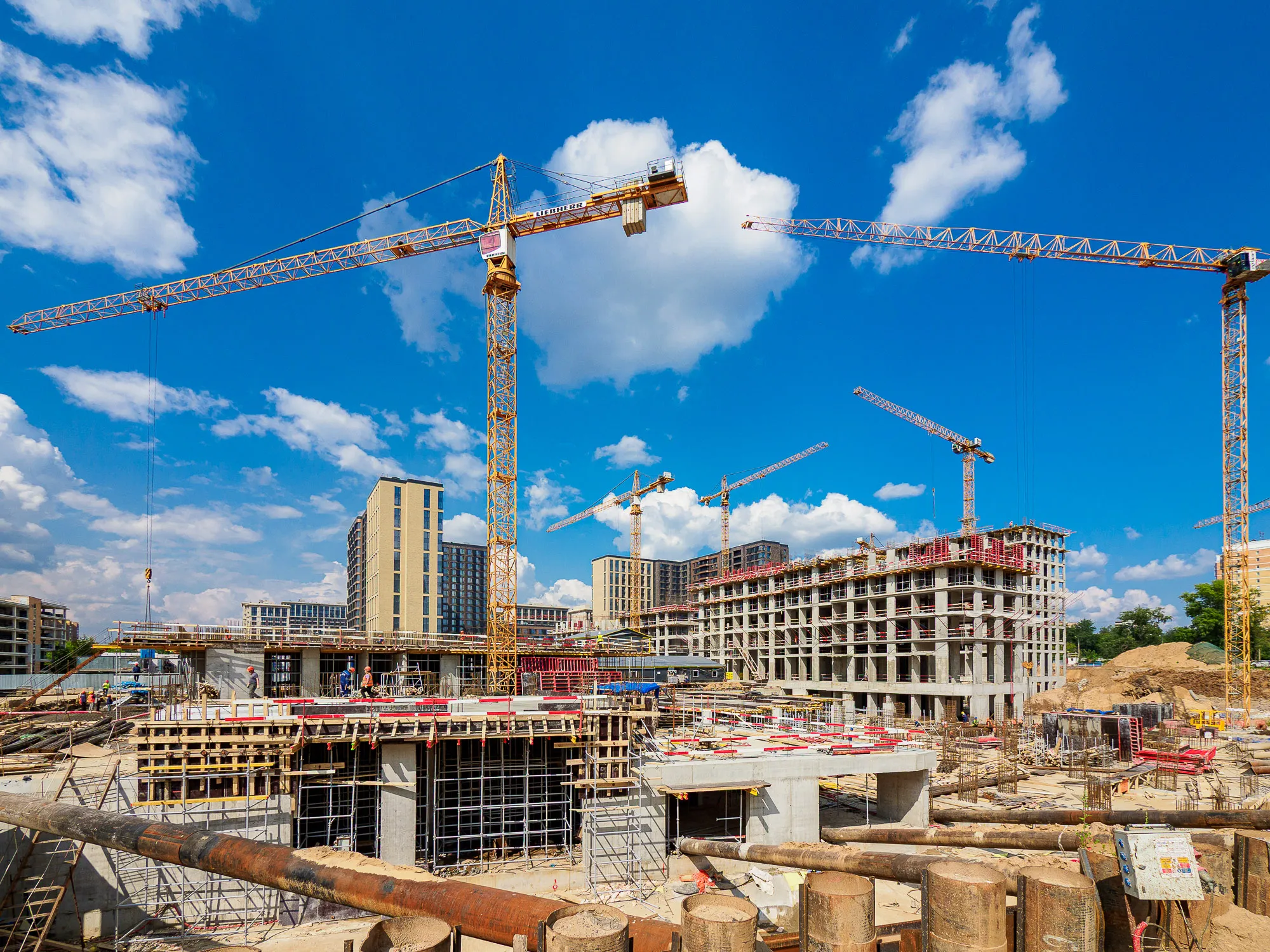 ЖК Преображенская площадь ход строительства