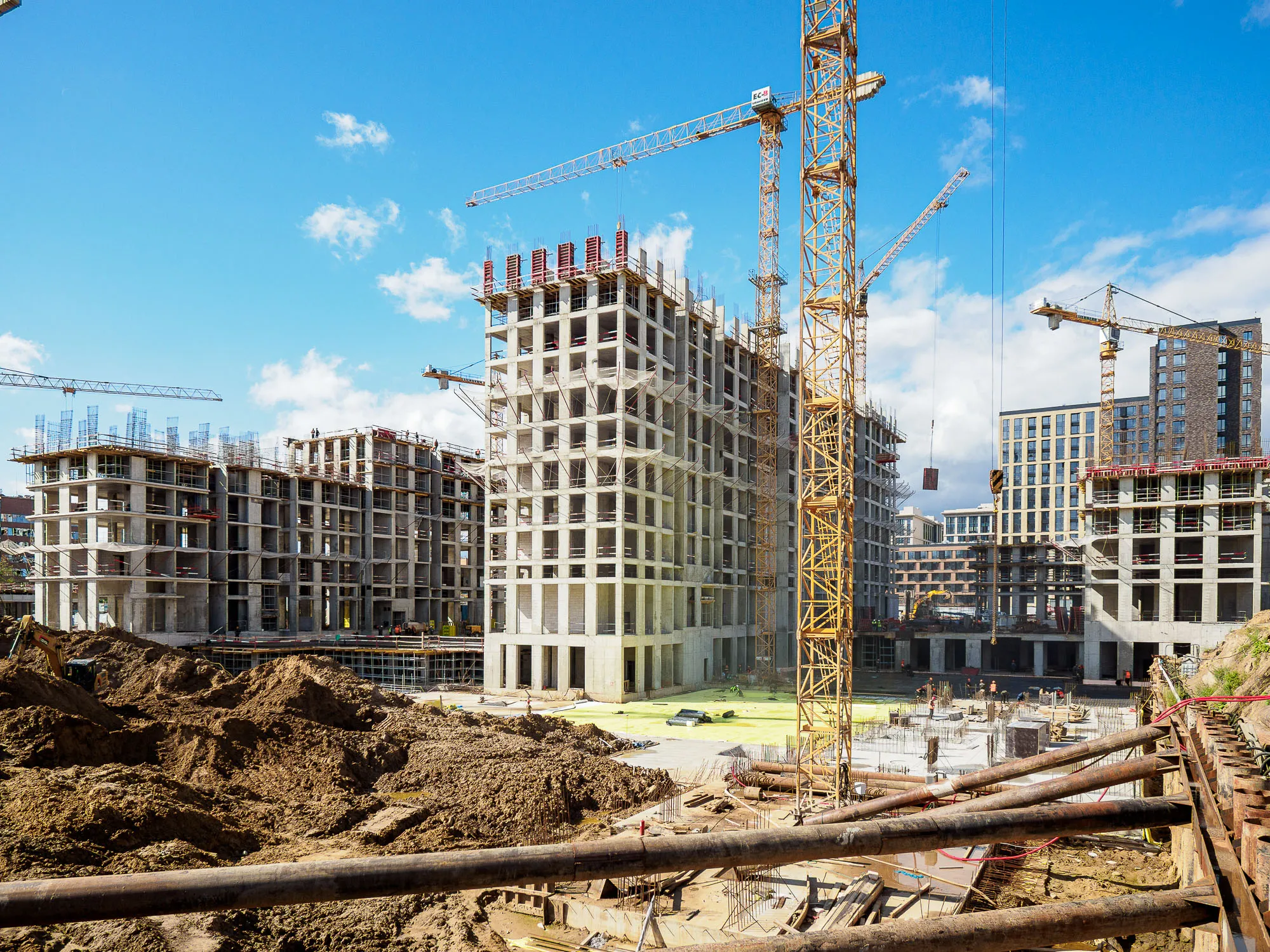 ЖК Преображенская площадь ход строительства