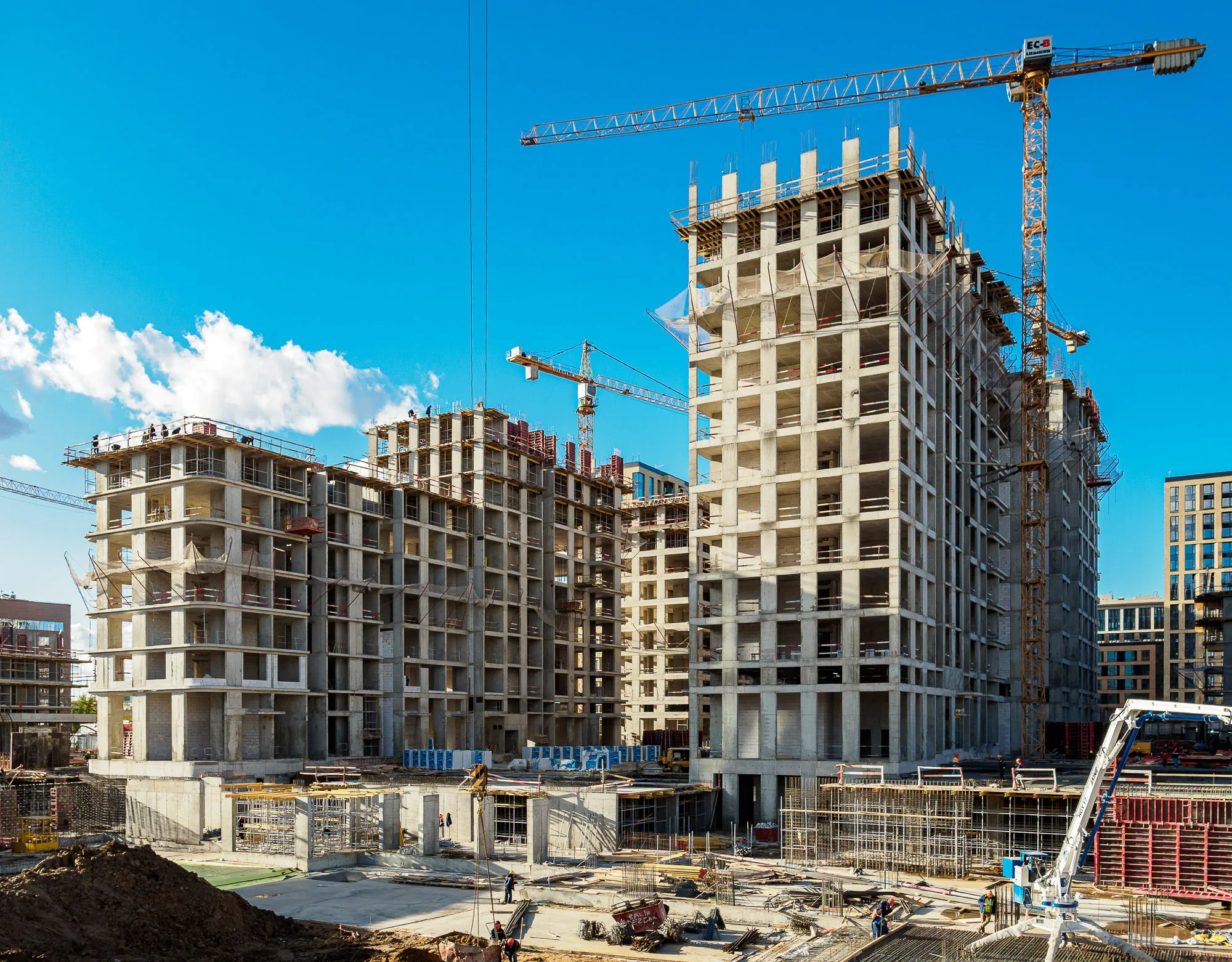 ЖК Преображенская площадь ход строительства