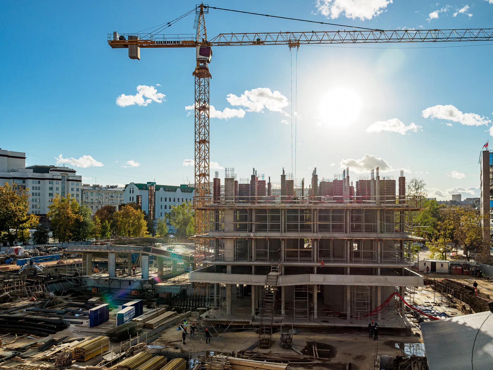 ЖК Преображенская площадь ход строительства