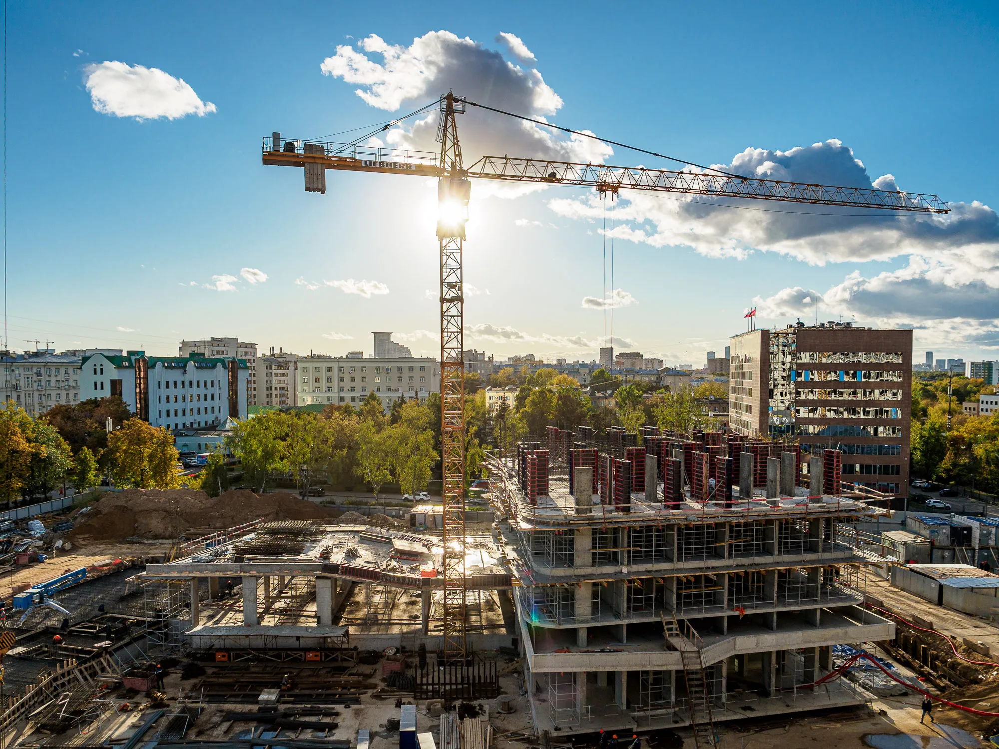 ЖК Преображенская площадь ход строительства