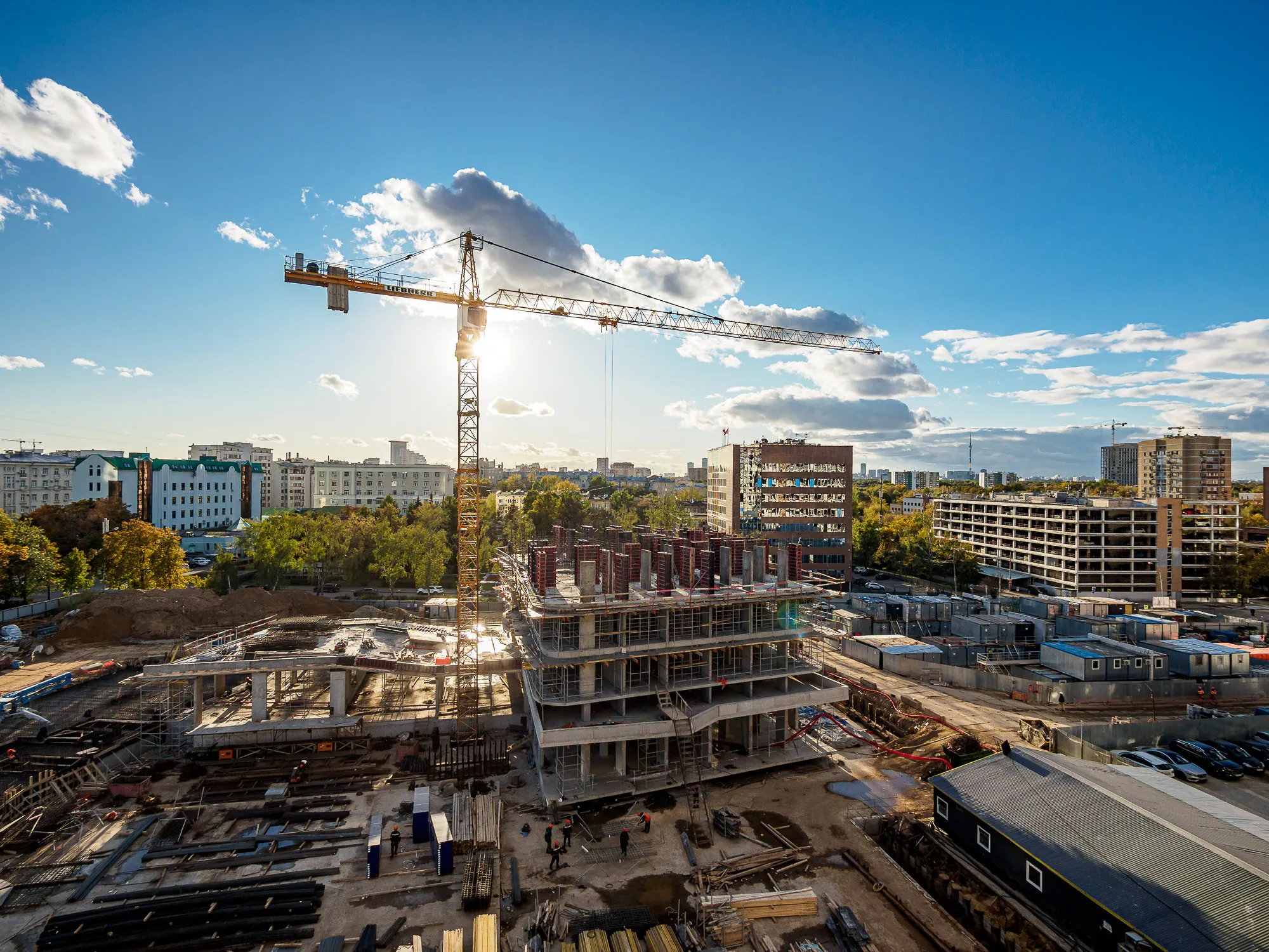 ЖК Преображенская площадь ход строительства