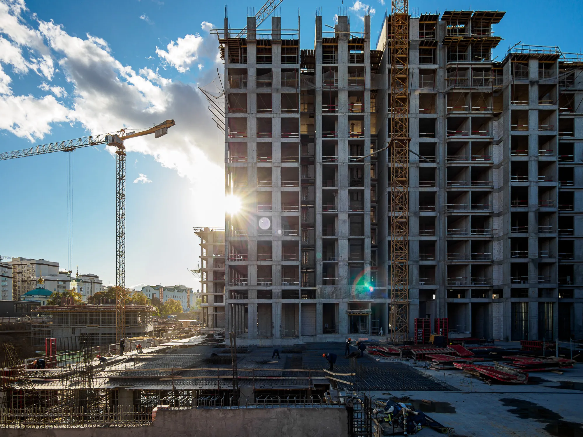 ЖК Преображенская площадь ход строительства