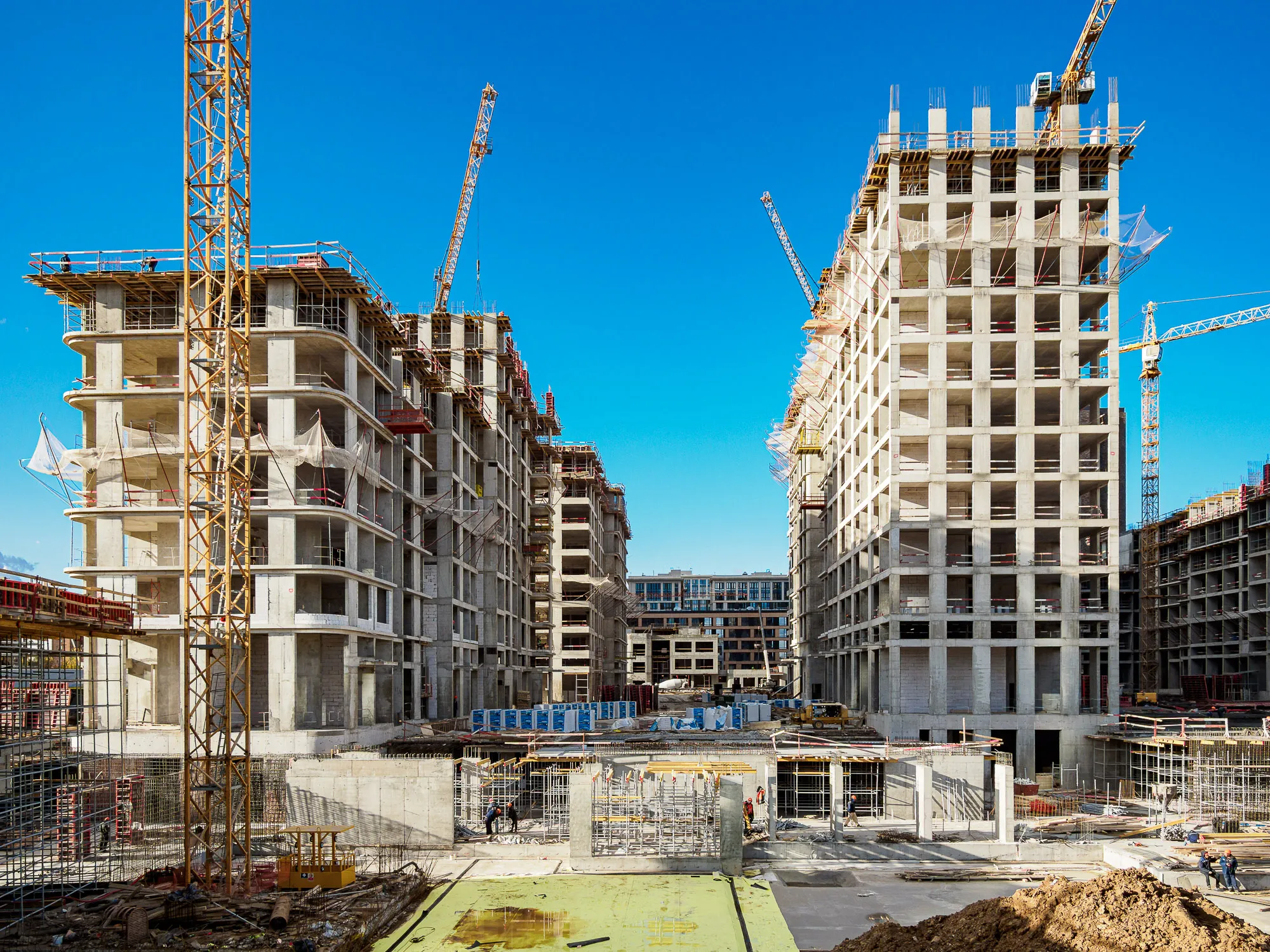 ЖК Преображенская площадь ход строительства