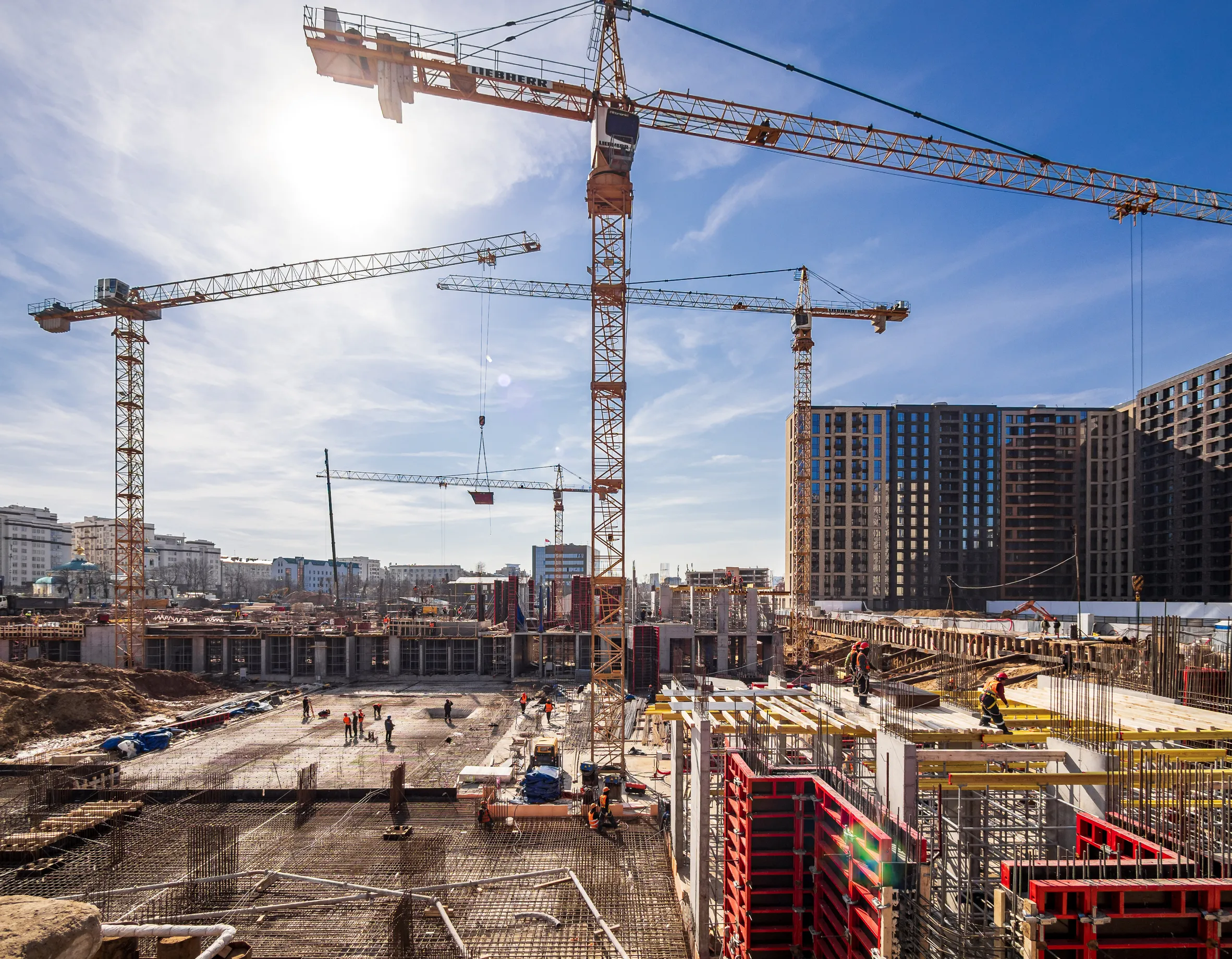 ЖК Преображенская площадь ход строительства