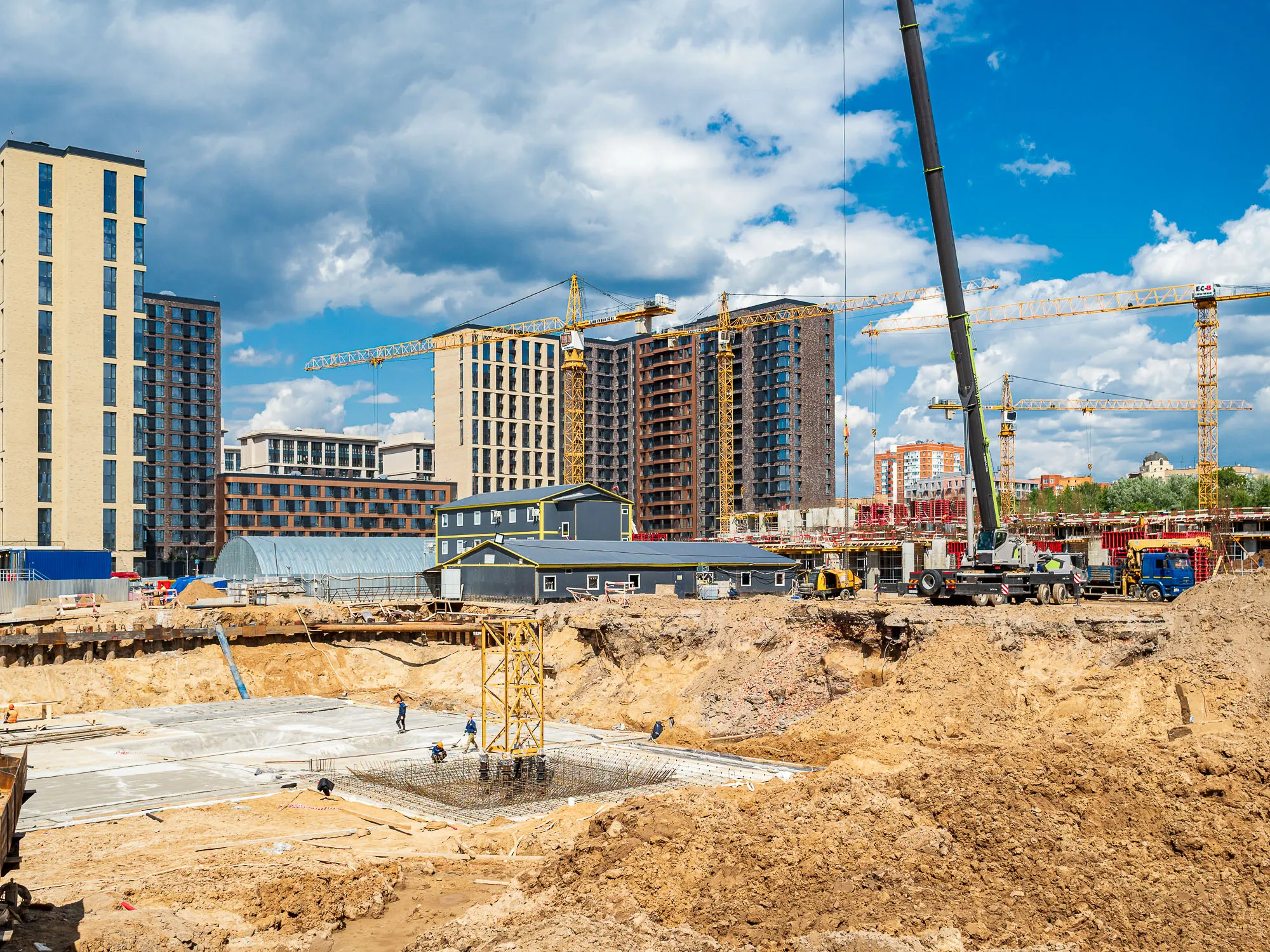 ЖК Преображенская площадь ход строительства