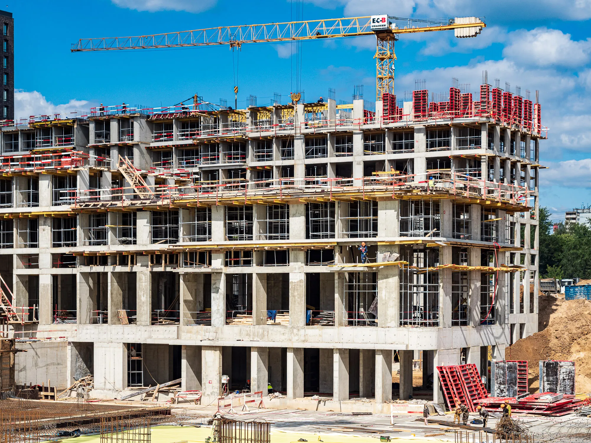 ЖК Преображенская площадь ход строительства