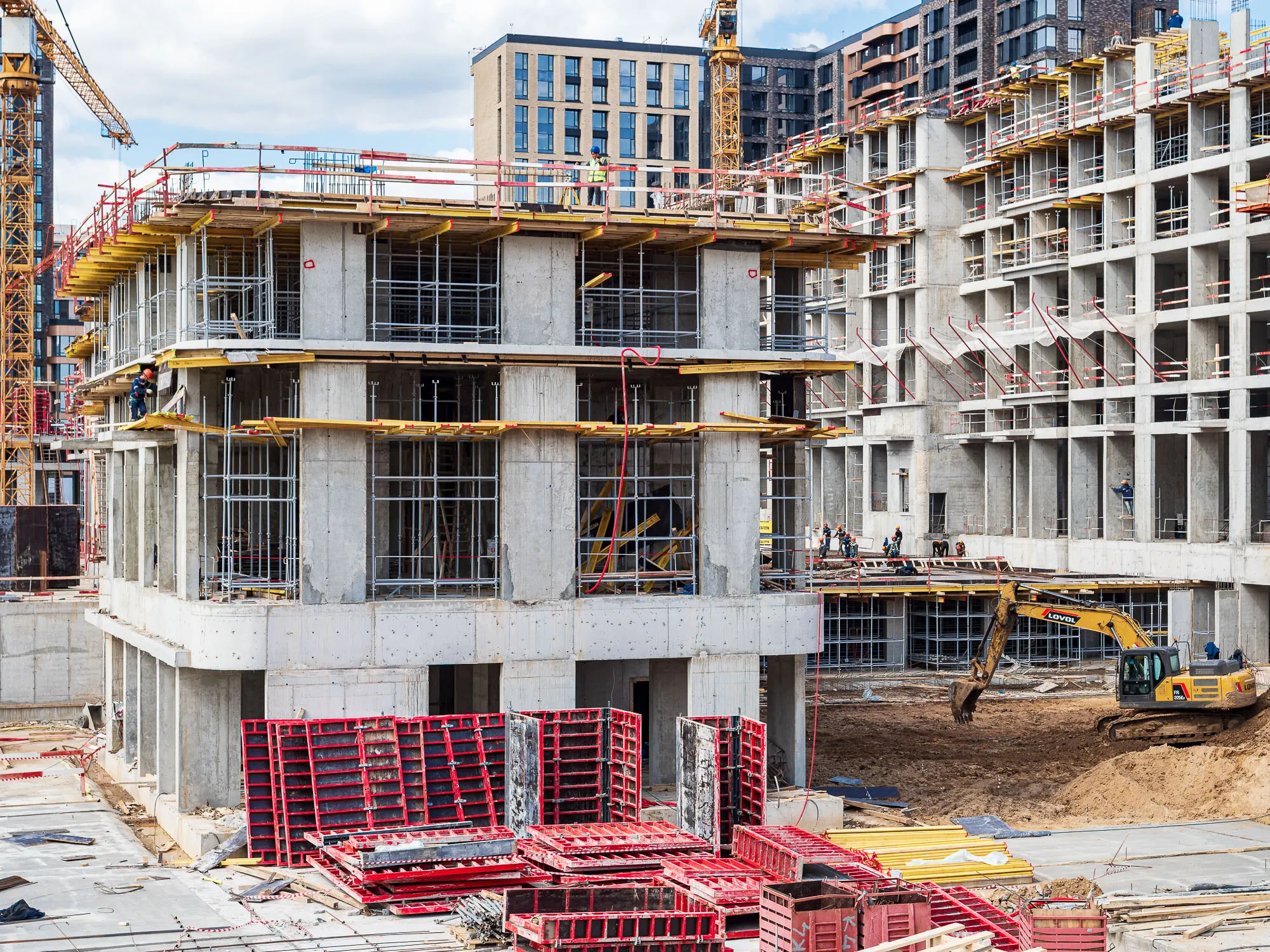 ЖК Преображенская площадь ход строительства