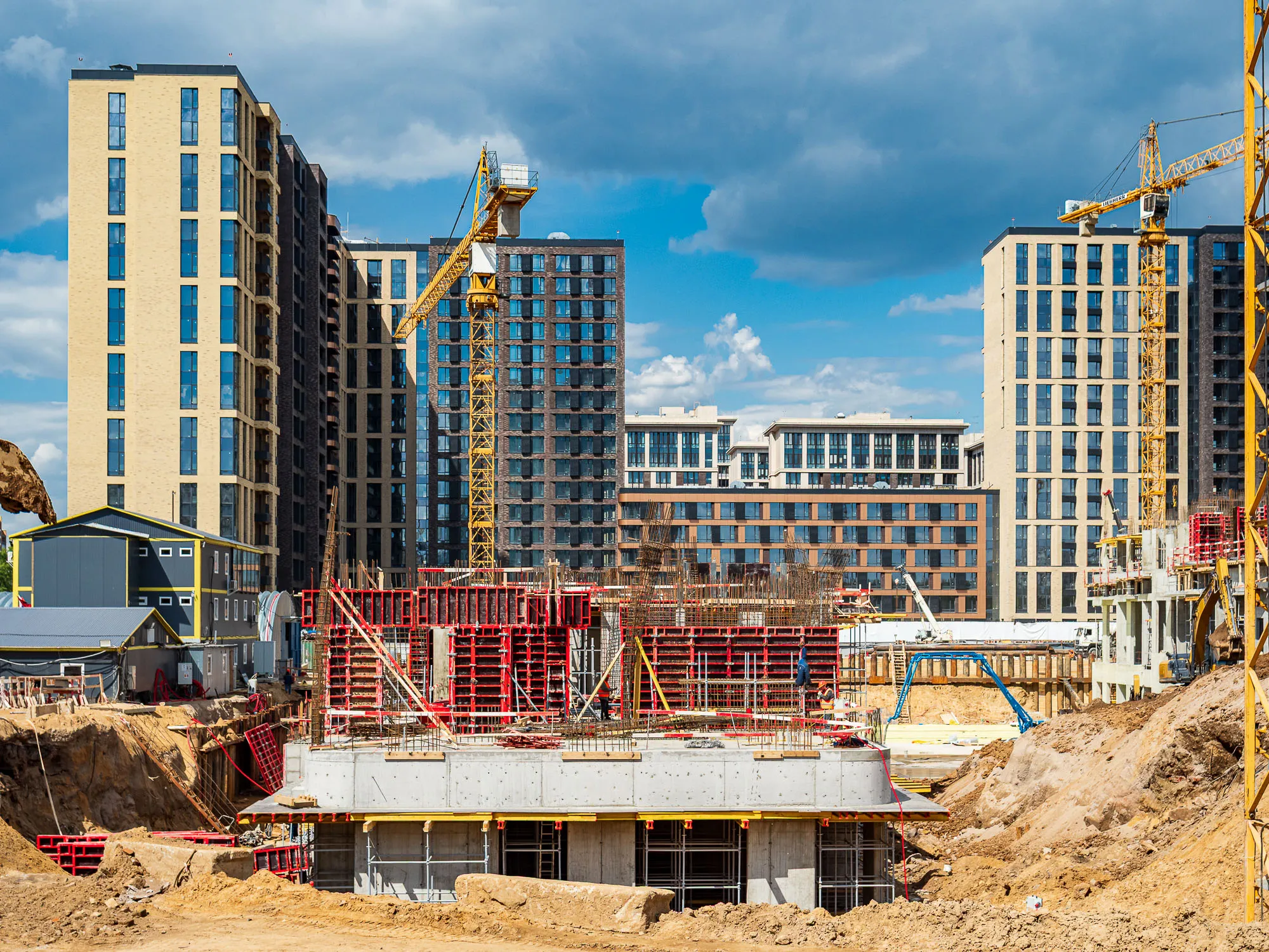 ЖК Преображенская площадь ход строительства