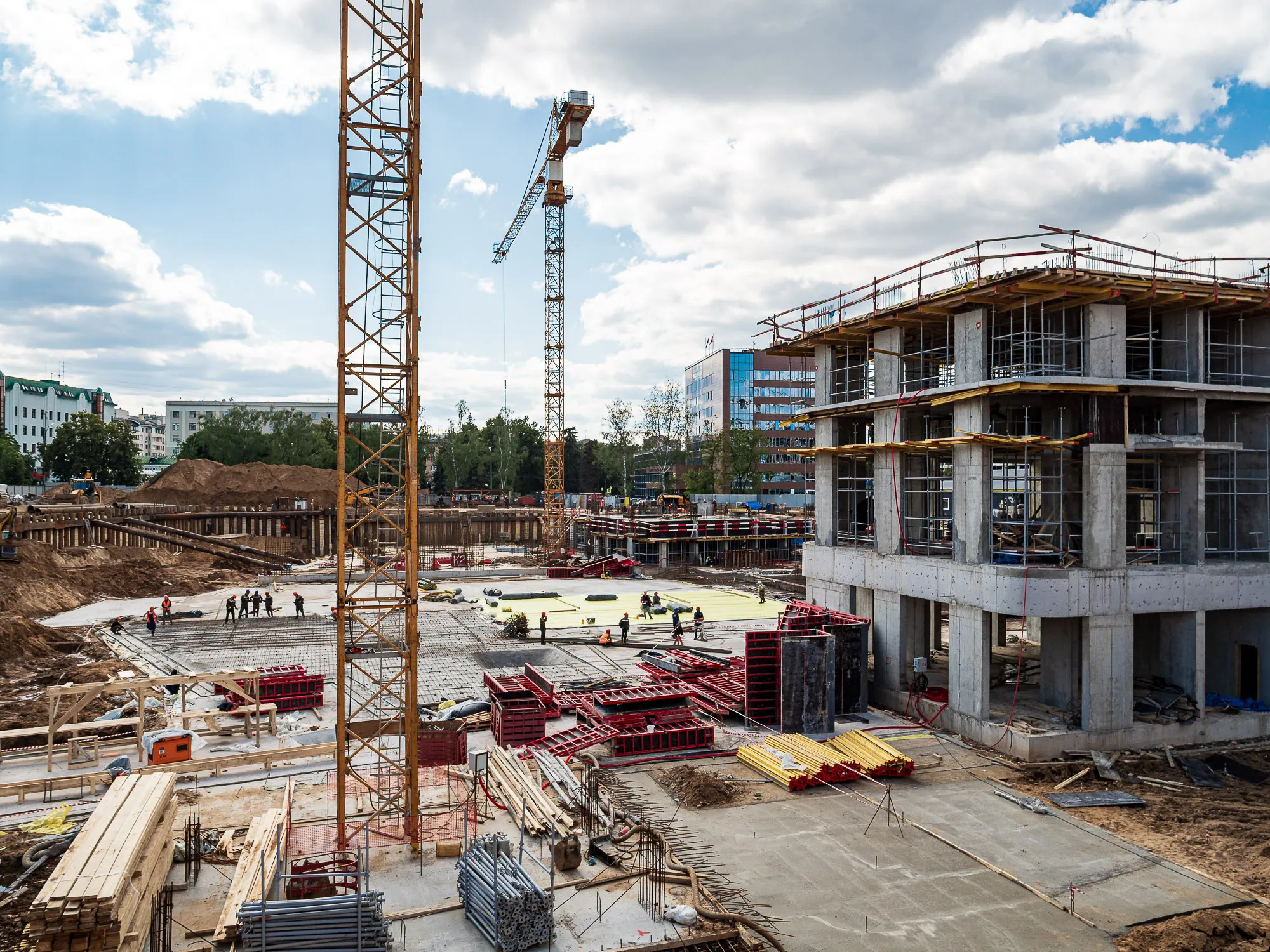 ЖК Преображенская площадь ход строительства