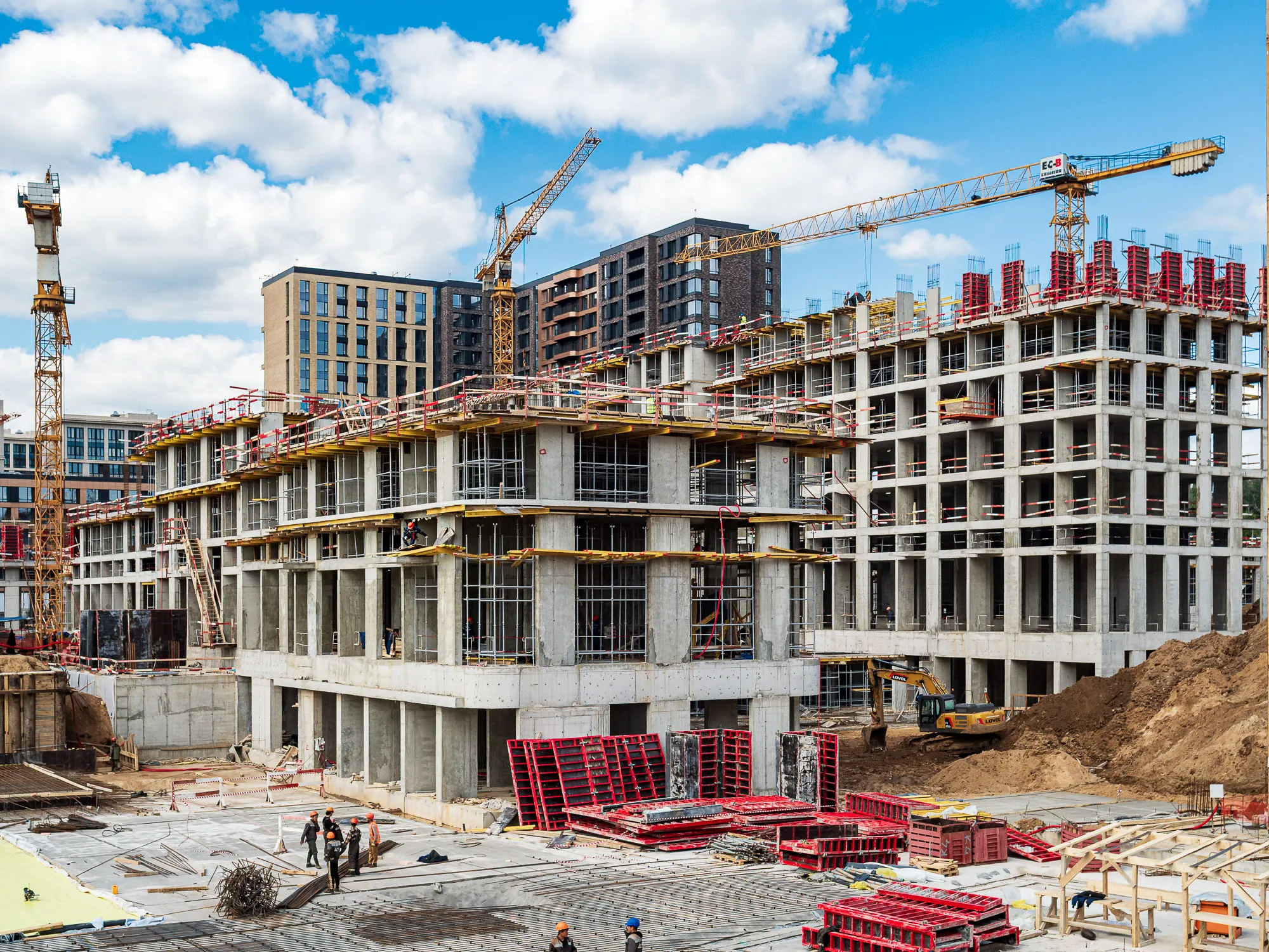 ЖК Преображенская площадь ход строительства