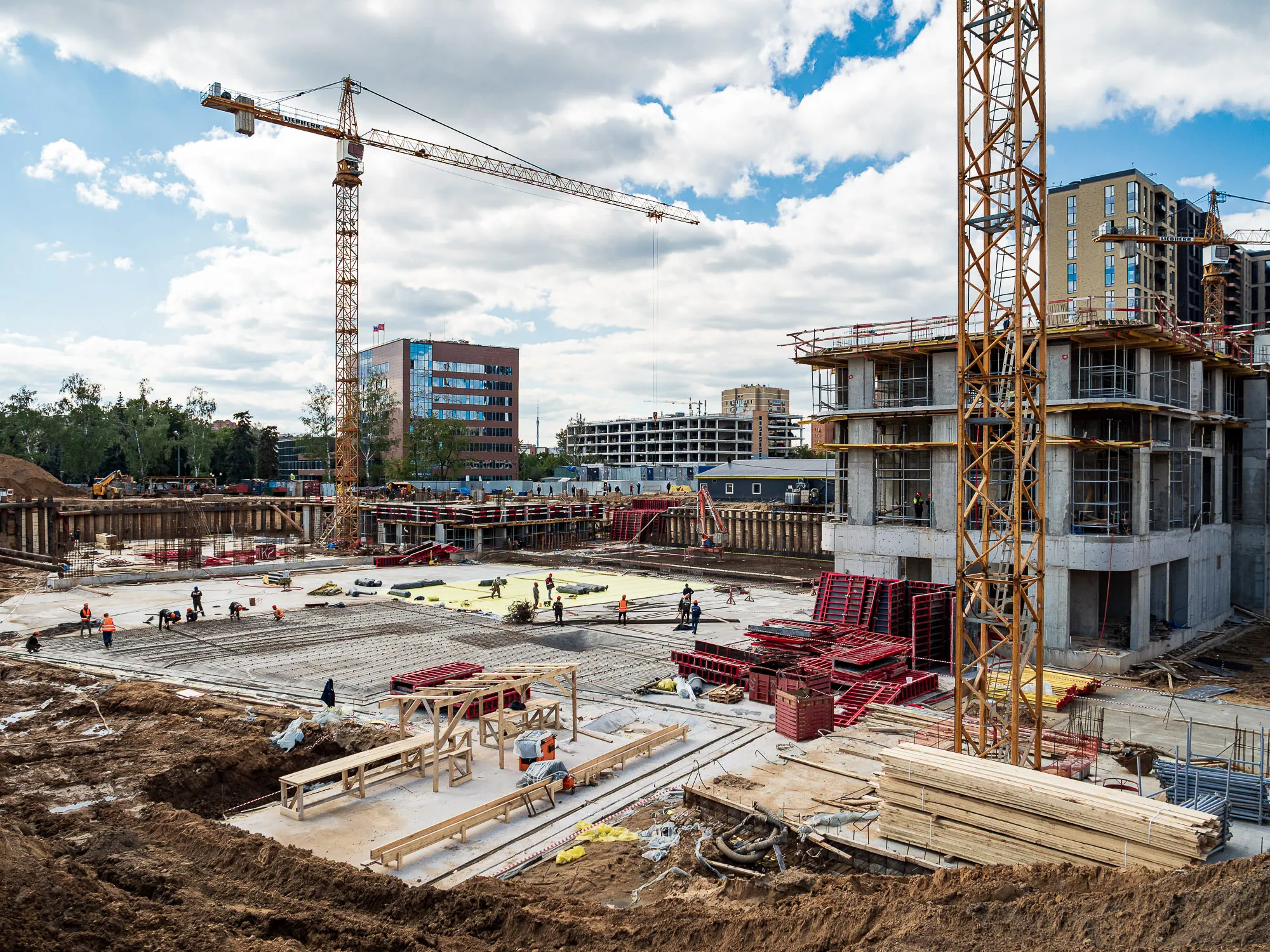 ЖК Преображенская площадь ход строительства