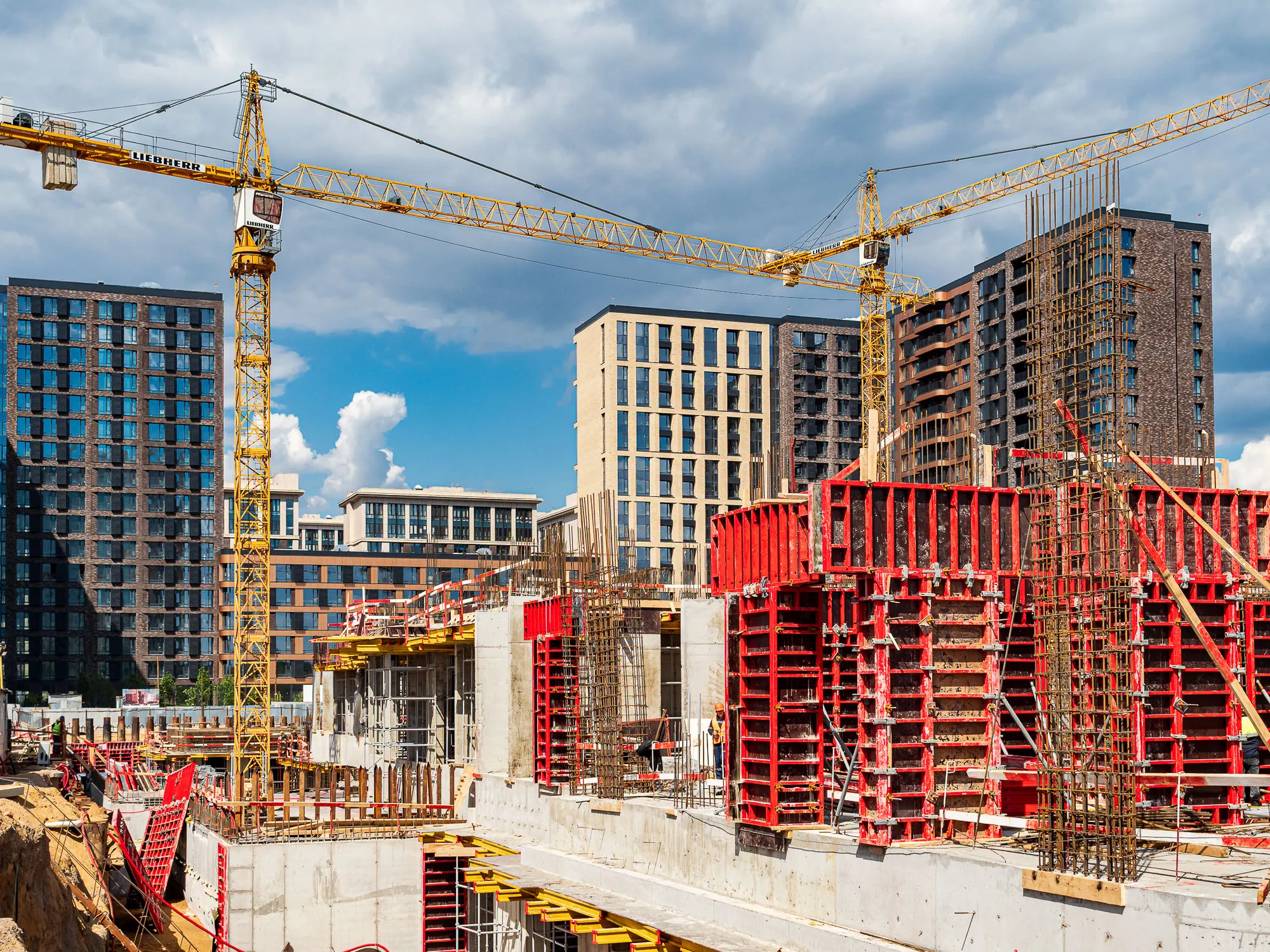 ЖК Преображенская площадь ход строительства