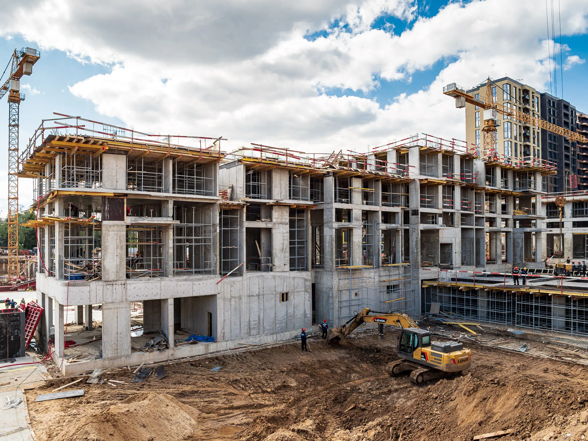 ЖК Преображенская площадь ход строительства