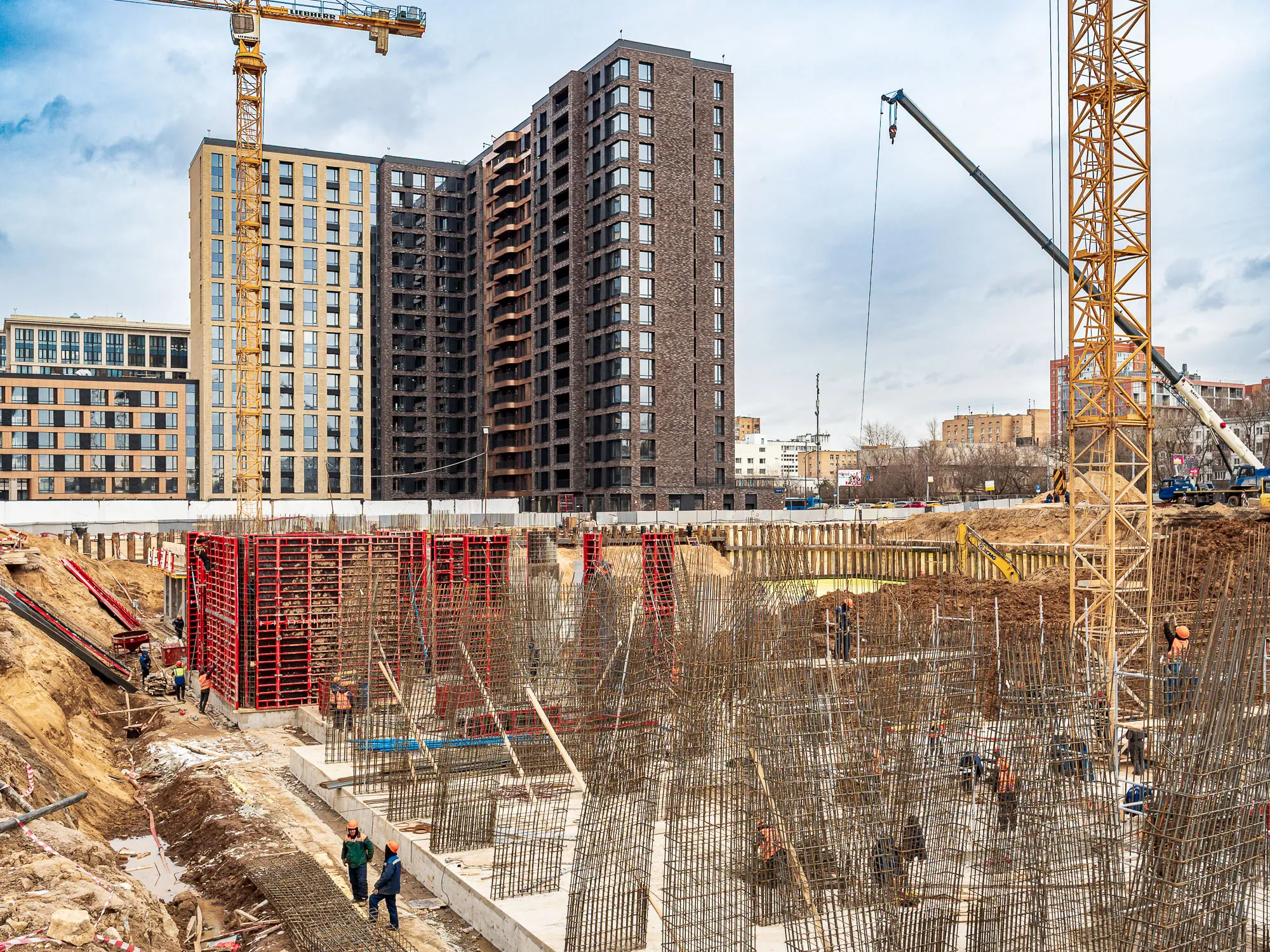 ЖК Преображенская площадь ход строительства